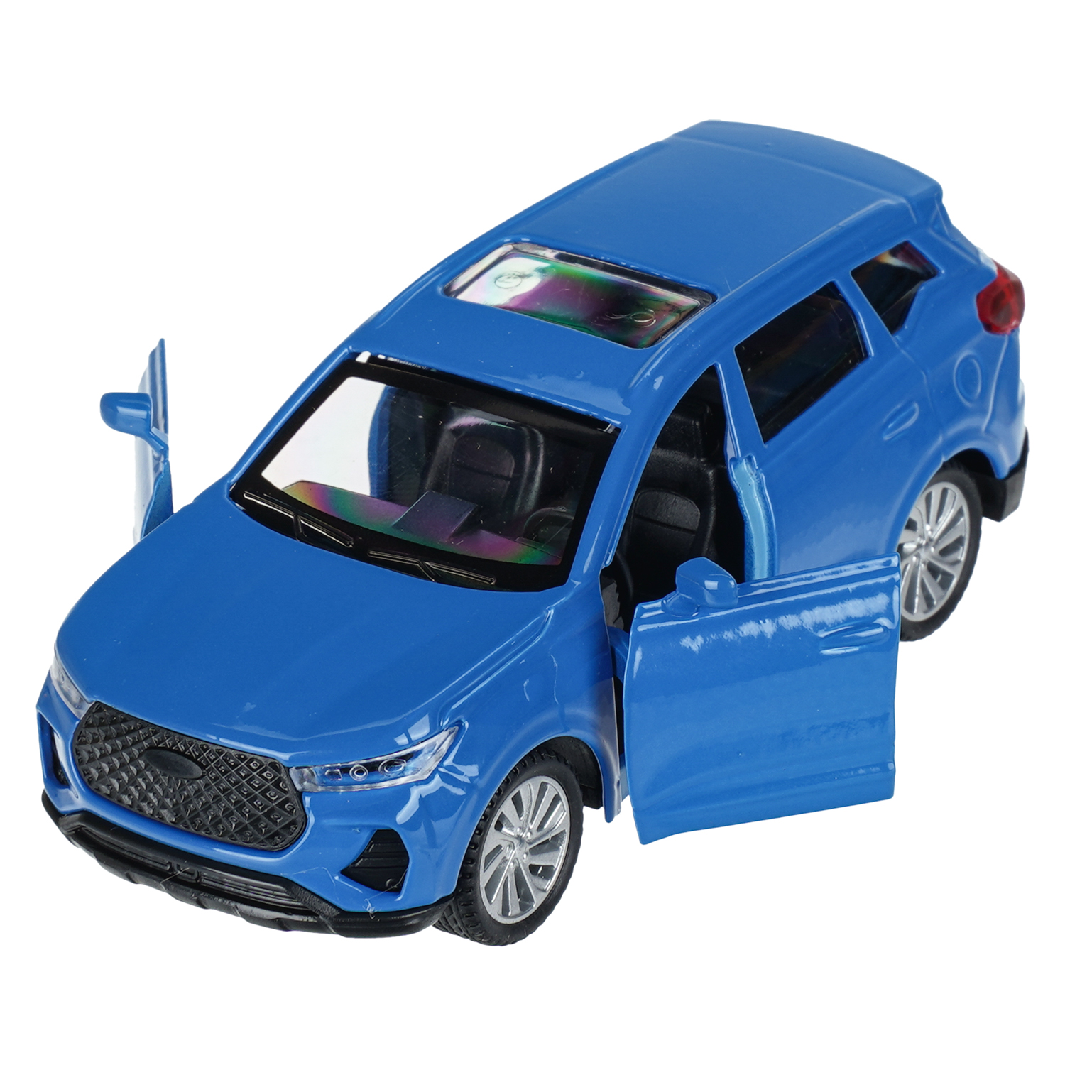 Автомобиль Huada Toys Geely Синяя 410579 - фото 3