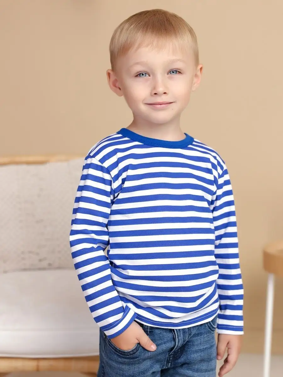 Лонгслив Babycollection lng001/sph/k1/003/p1*uсиний белый - фото 1