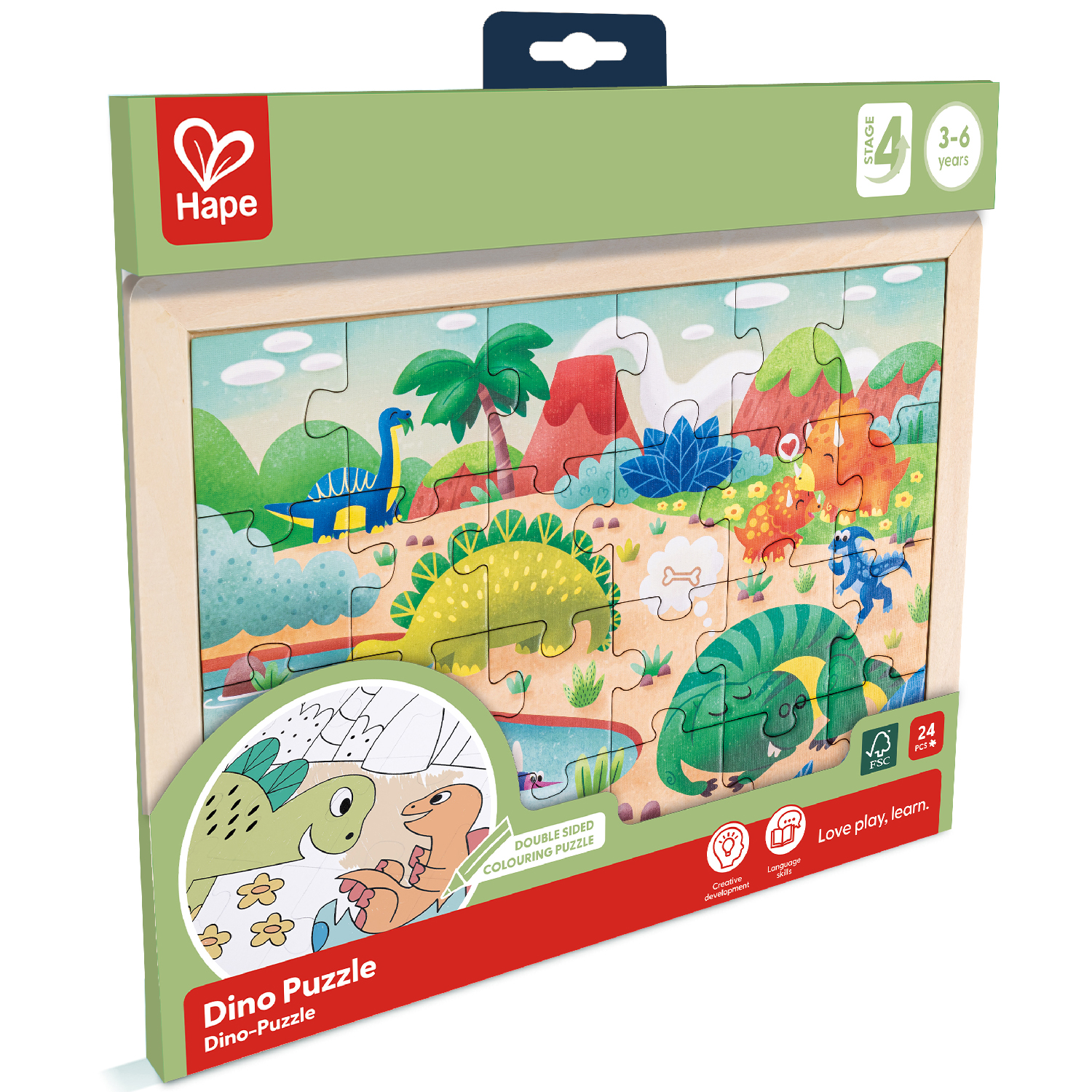 Пазл Hape классический - фото 9