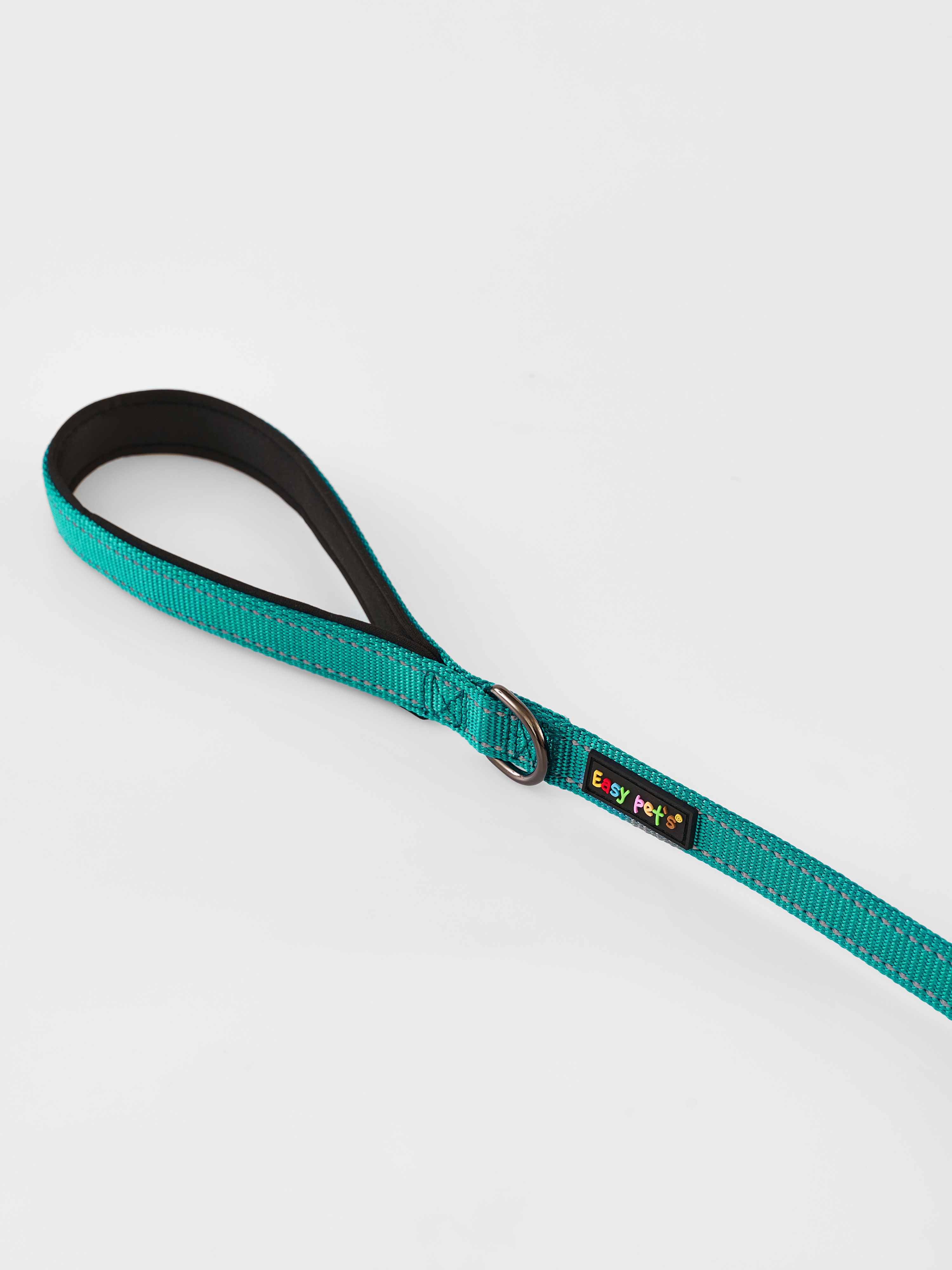 Поводок для собак с неопреновой ручкой Easy Pets 211 цвет Зеленый р-р L 2,5см 210см - фото 13