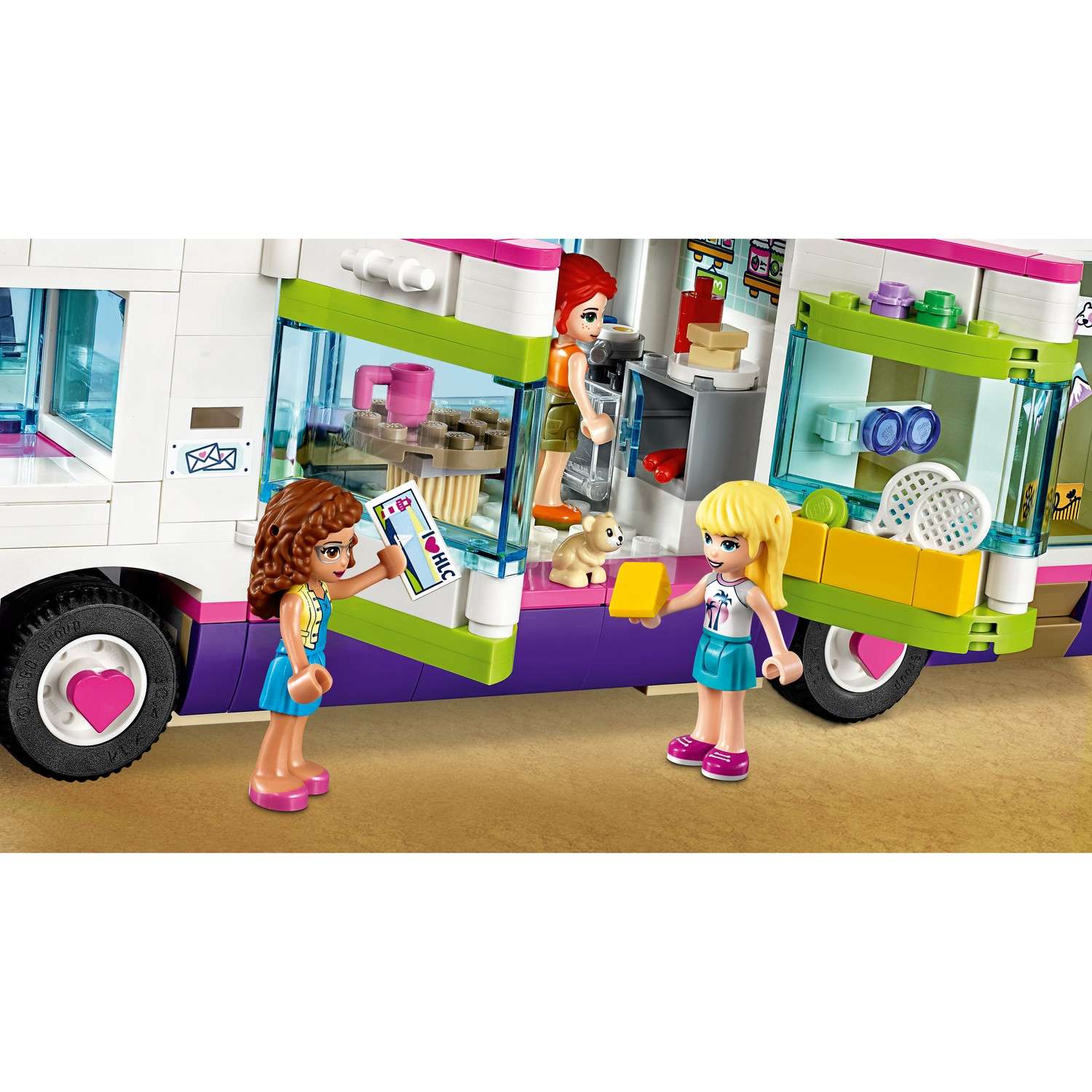 Конструктор LEGO Friends Автобус для друзей блочный - фото 14