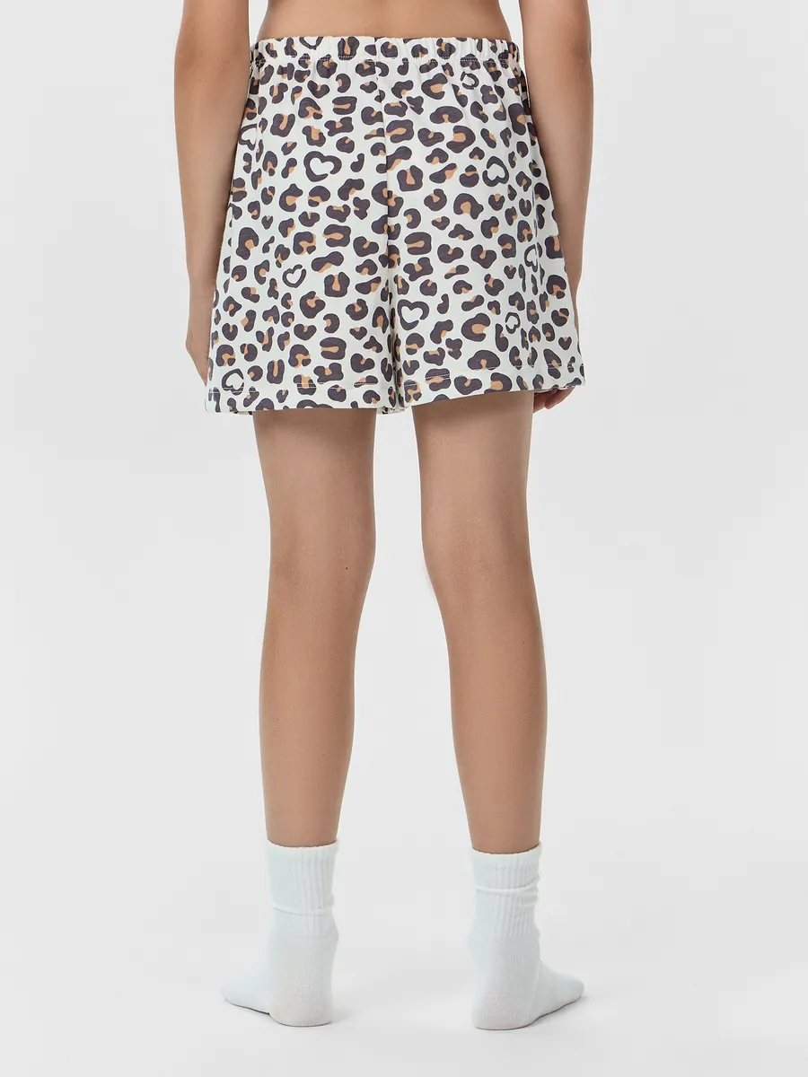 Пижама Mark Formelle (Марк Формэль) 567745/леопардовые сердечки на молоке - фото 5