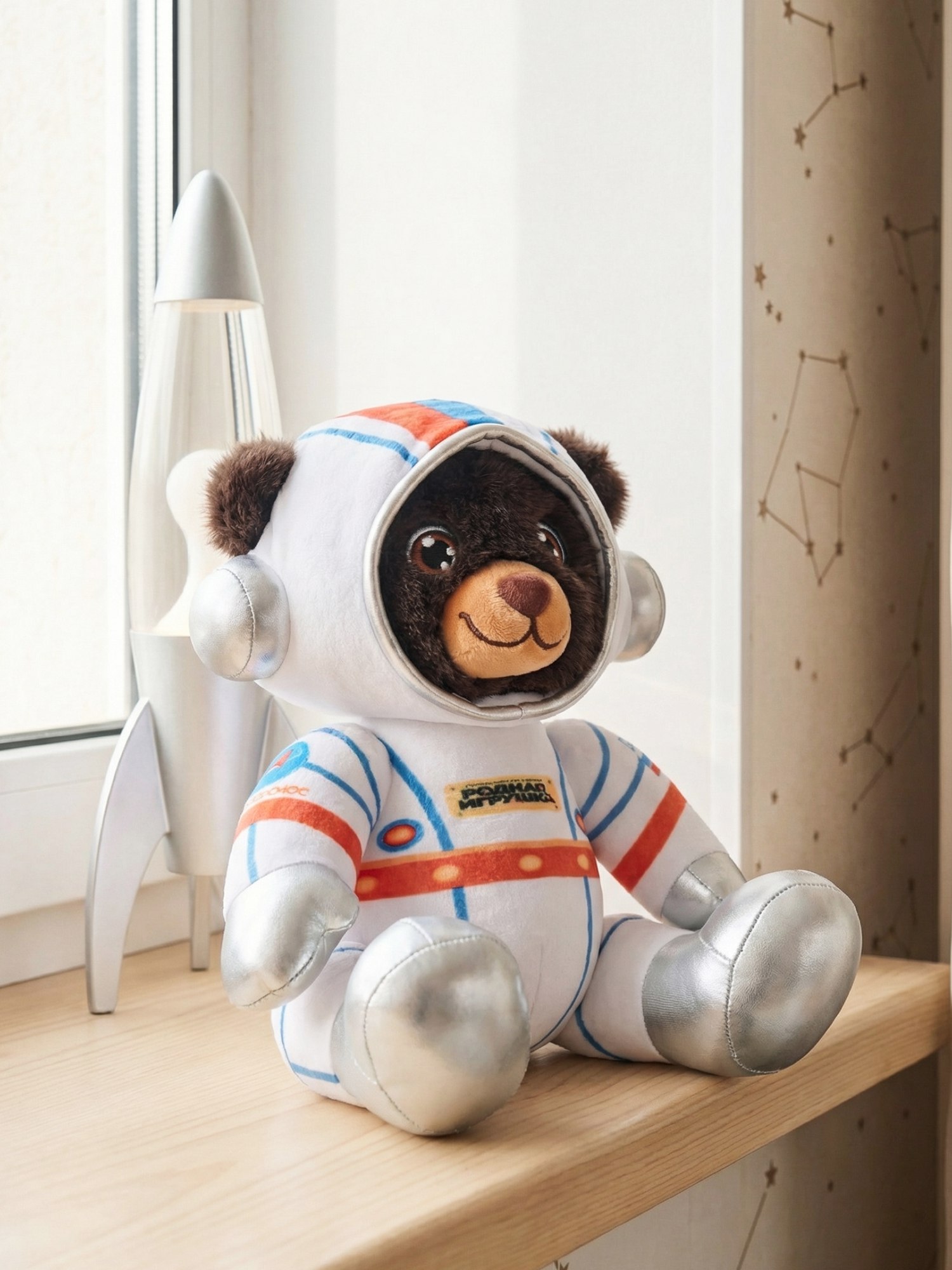 Мягкая игрушка Смолтойс мишка Мишка-космонавт - фото 2
