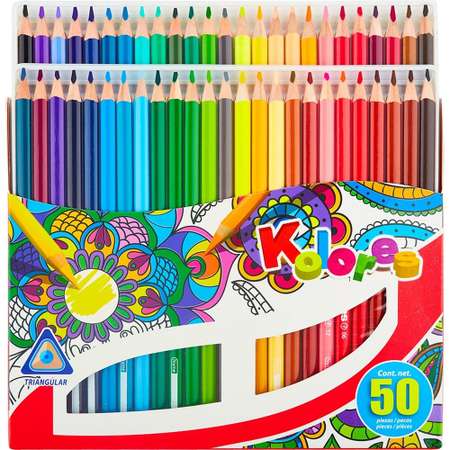 Карандаши цветные Kores 50 шт.