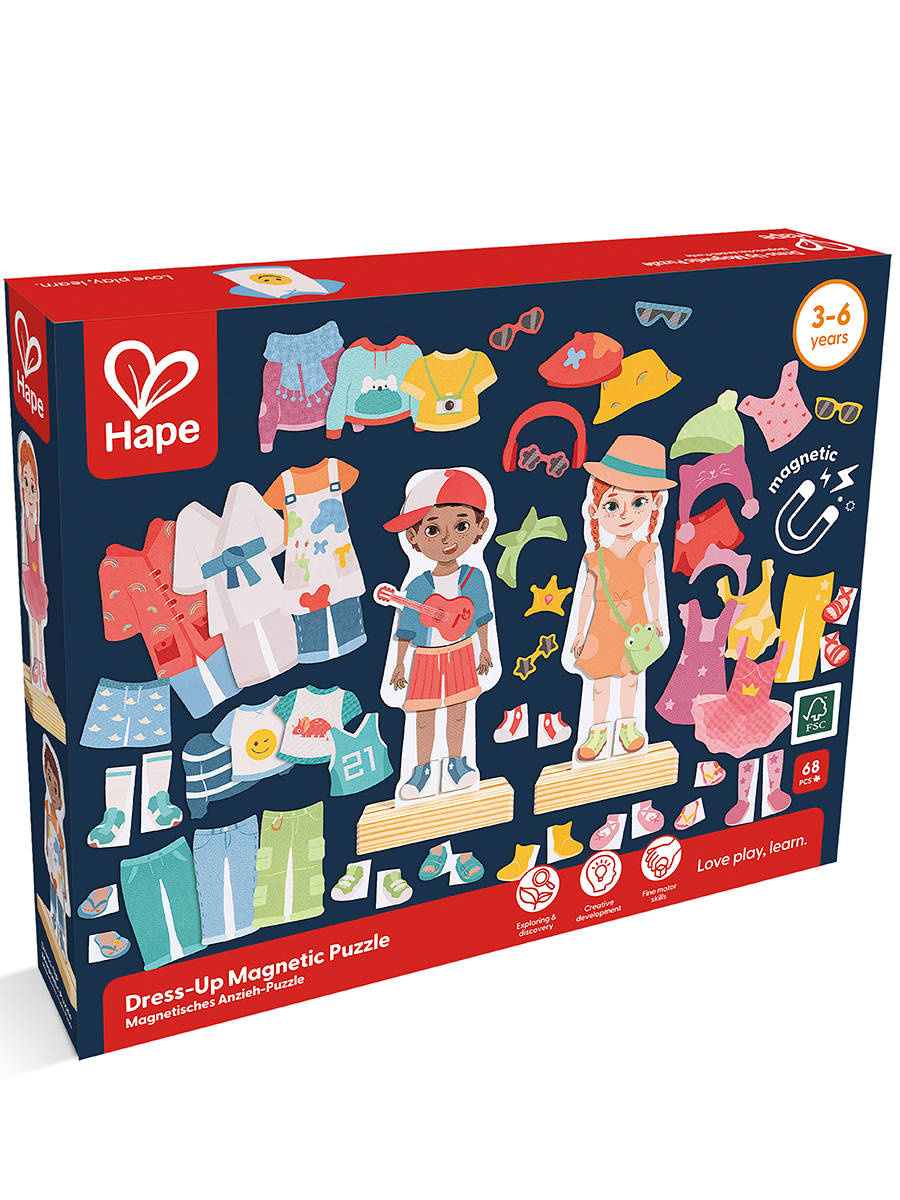 Конструктор Hape магнитный - фото 12