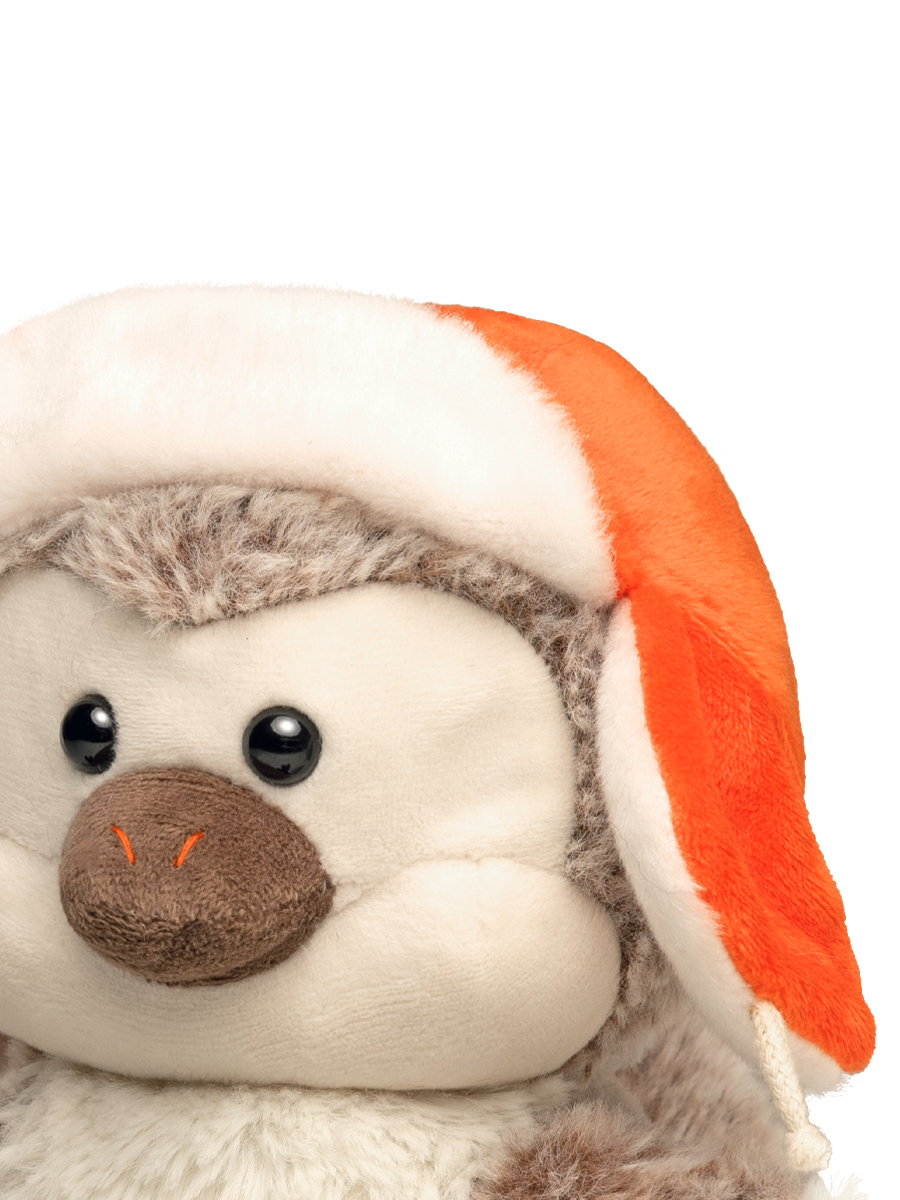 Мягкая игрушка Maxitoys Воробей в шапке 18 см - фото 3