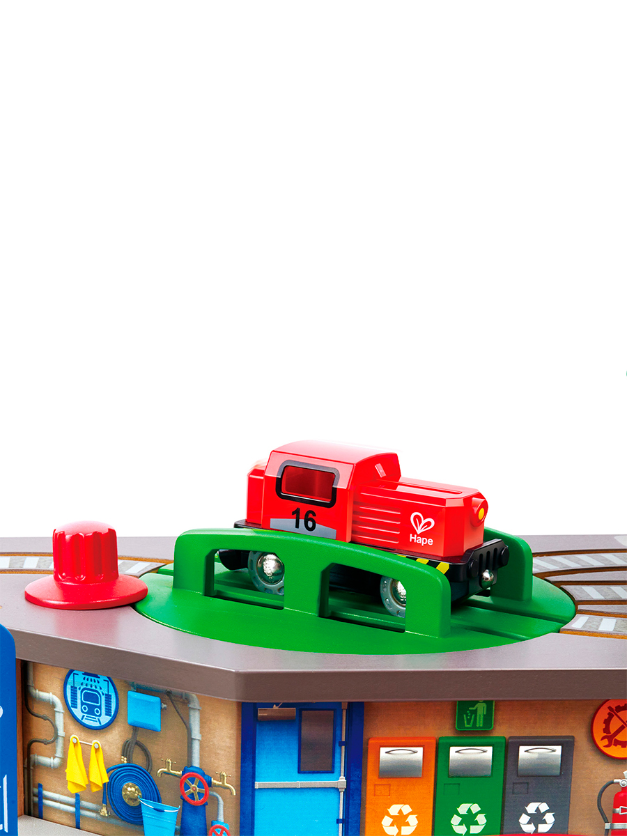 Набор железнодорожный Hape E3883_HP - фото 6
