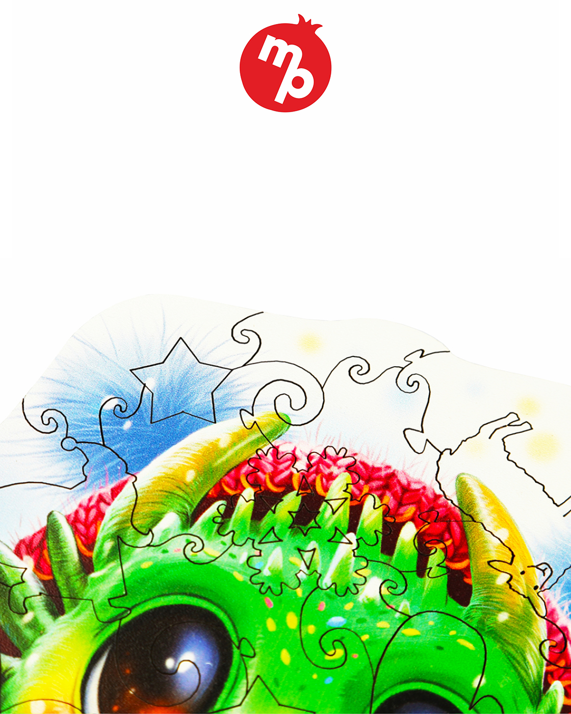 Пазл Melograno puzzle деревянный - фото 8