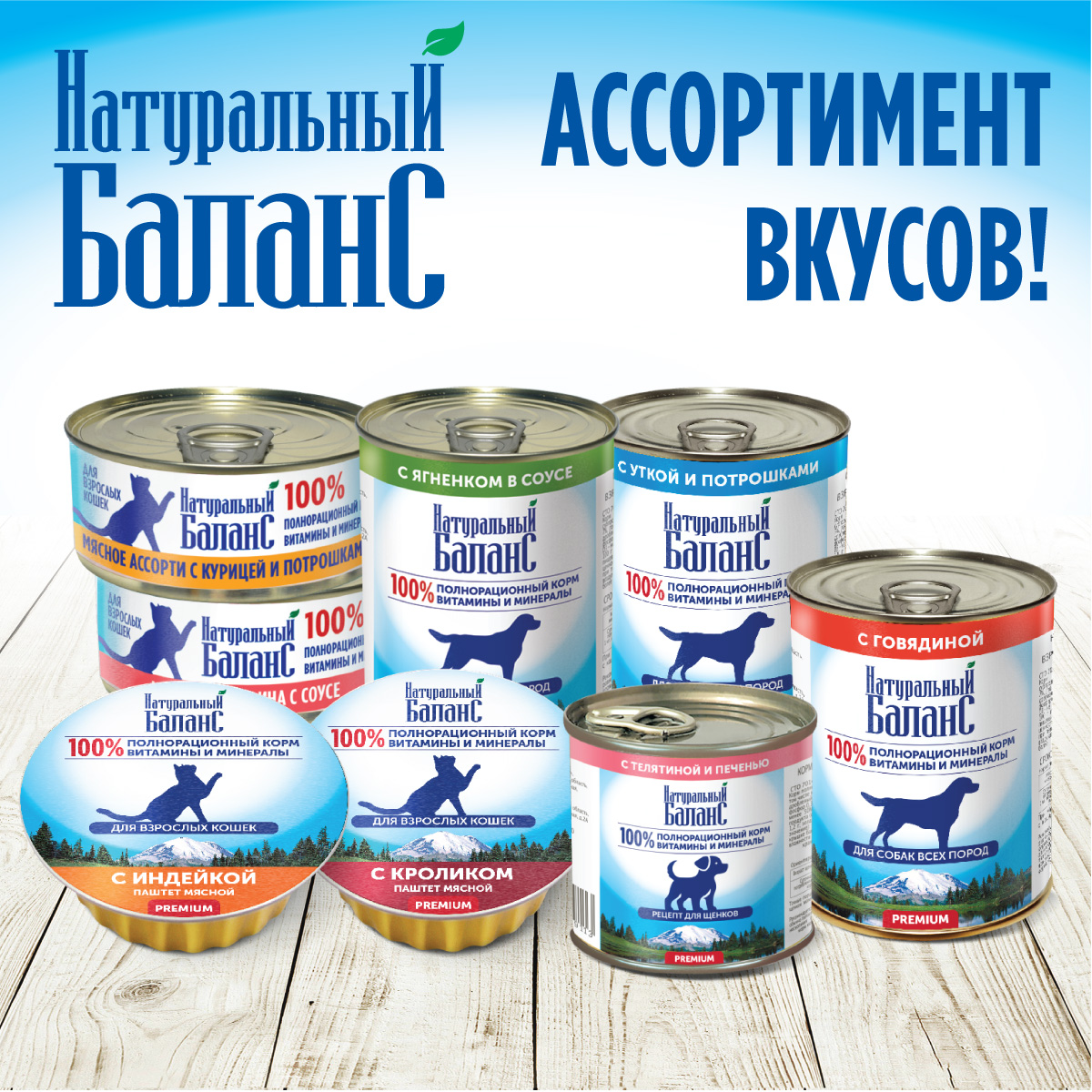 Влажный корм для кошек Натуральный Баланс с кроликом и цыпленком 100г х 6шт - фото 6
