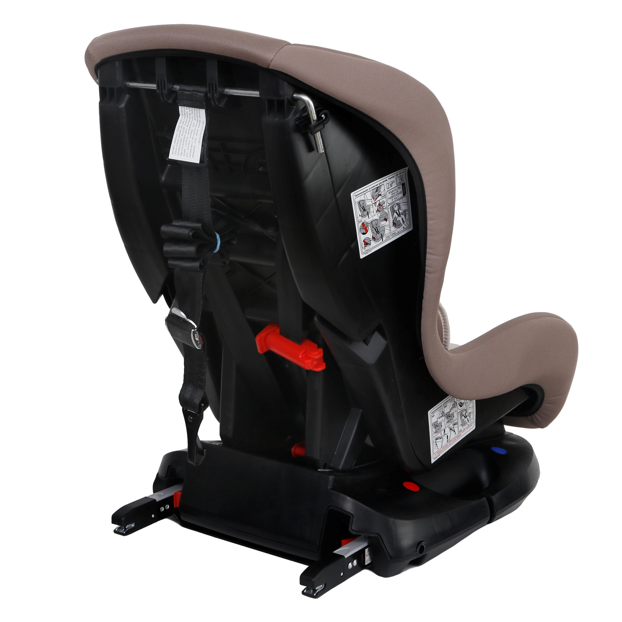 Автокресло Babyton Nord Fix Mokko Isofix 0+/1 (0-18 кг) бежевый - фото 16