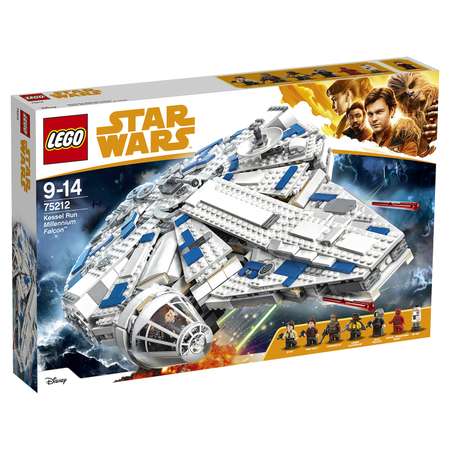 Конструктор LEGO Star Wars Сокол Тысячелетия Дуга Кесселя блочный