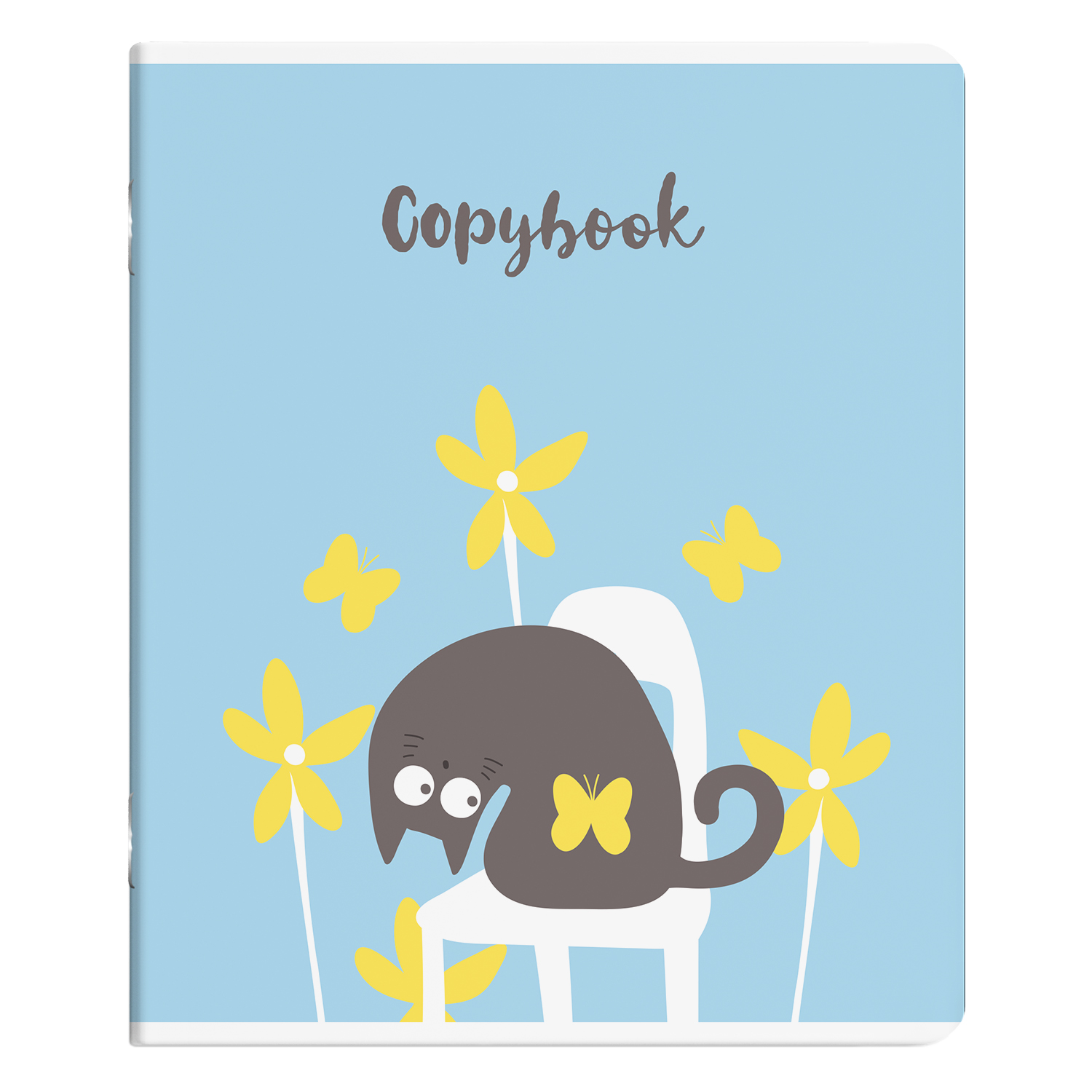 Общая тетрадь Erhaft клетка 96 лист. в ассортименте - фото 2