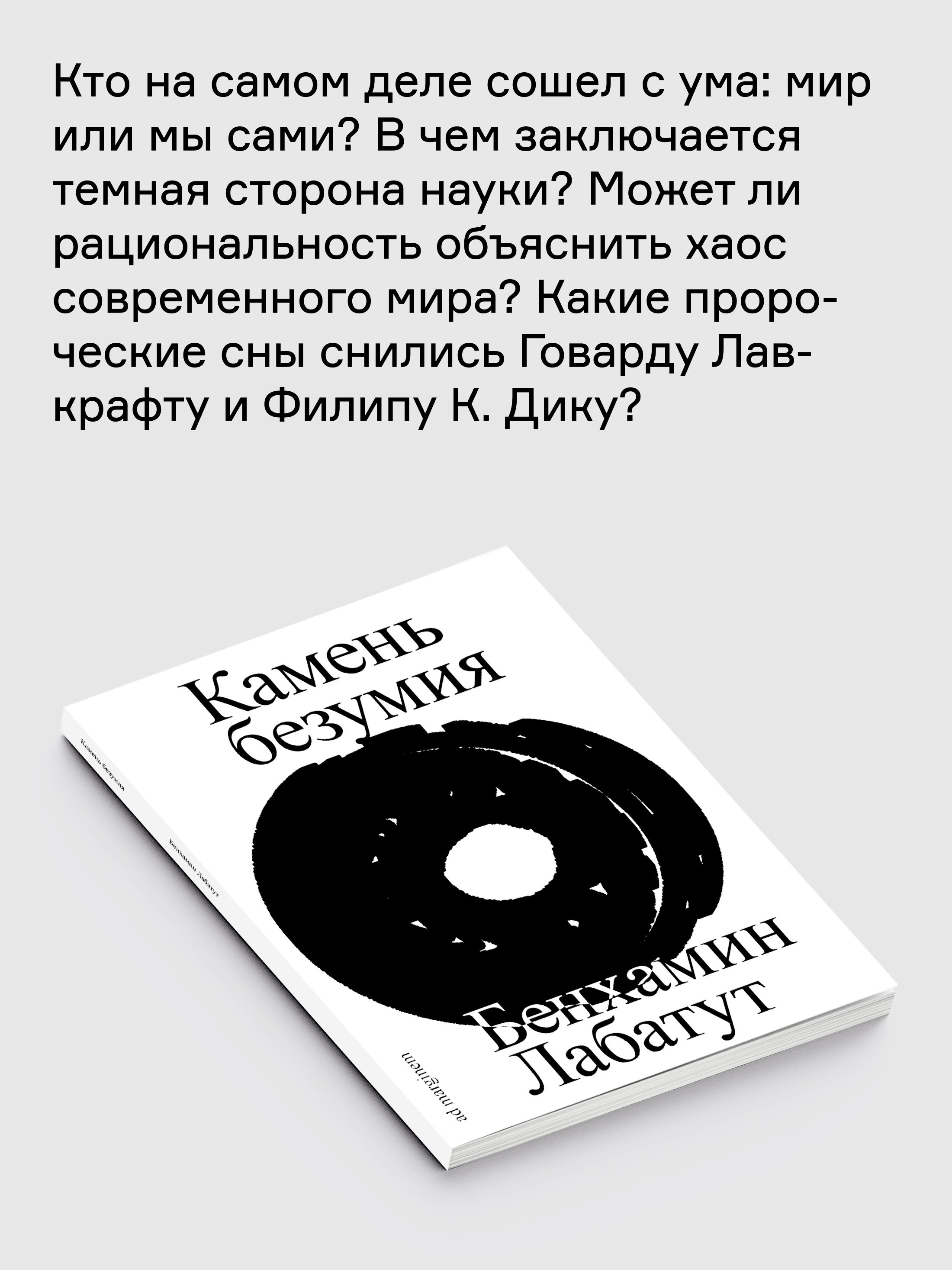 Книга Ad Marginem Камень безумия - фото 4
