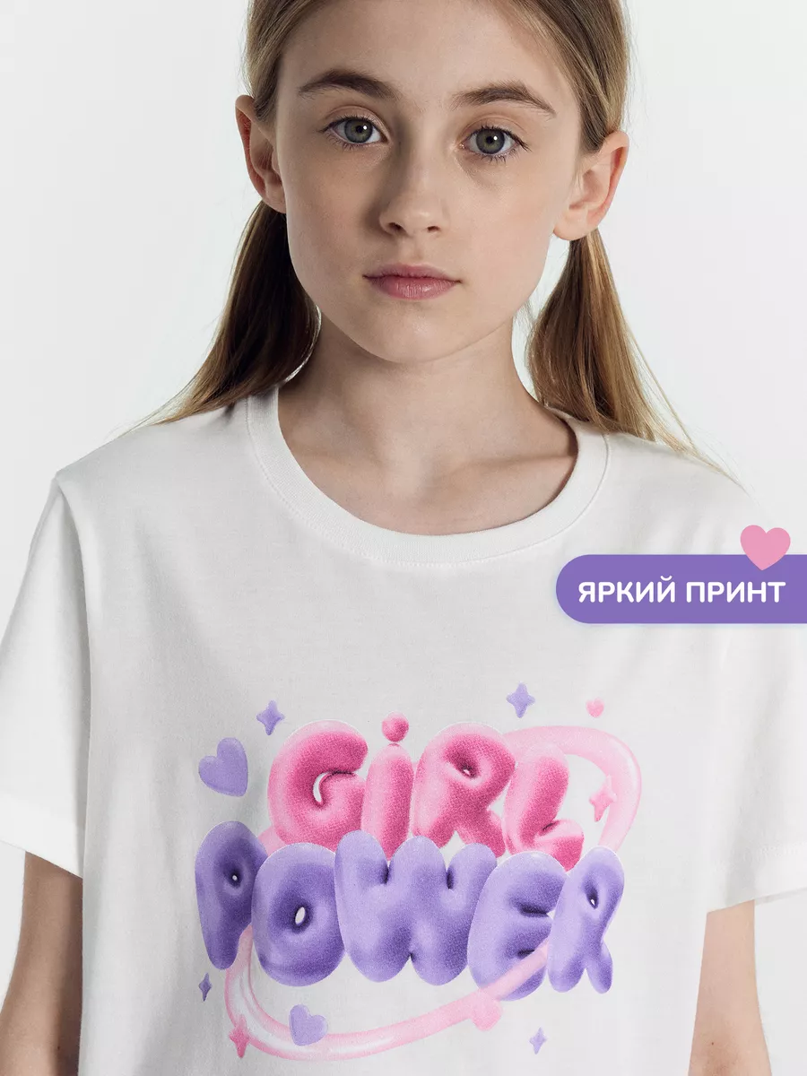 Футболка Mark Formelle (Марк Формэль) 117835/белый +печать3 - фото 3