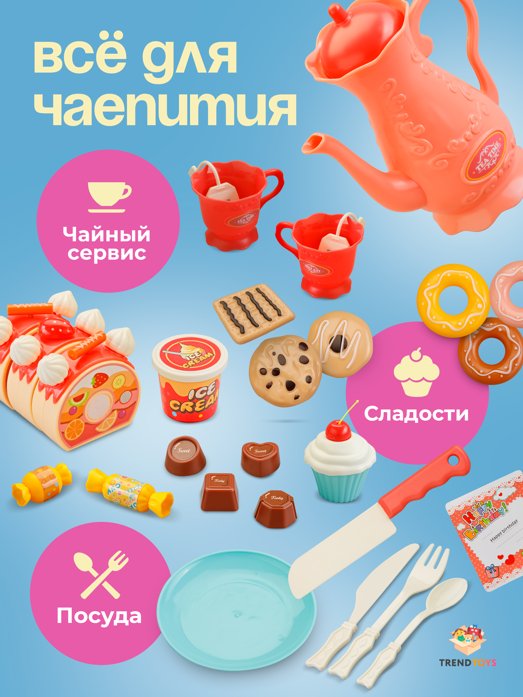 Игровой набор TrendToys продукты - фото 6