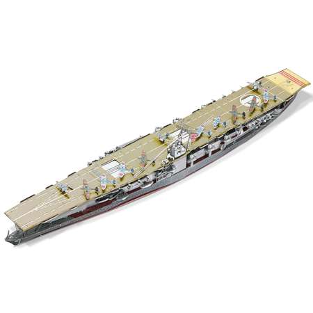 Конструктор piececool AKAGI AIRCRAFT CARRIER металлический