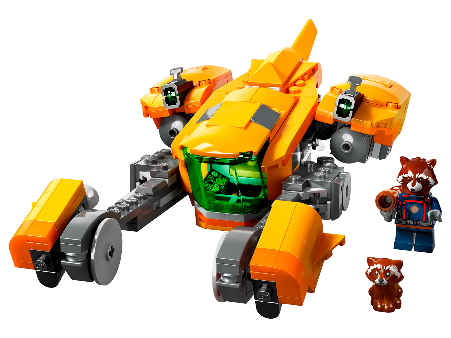 Конструктор LEGO Marvel Super Heroes Звездолёт малыша Ракеты 330 дет. - фото 3