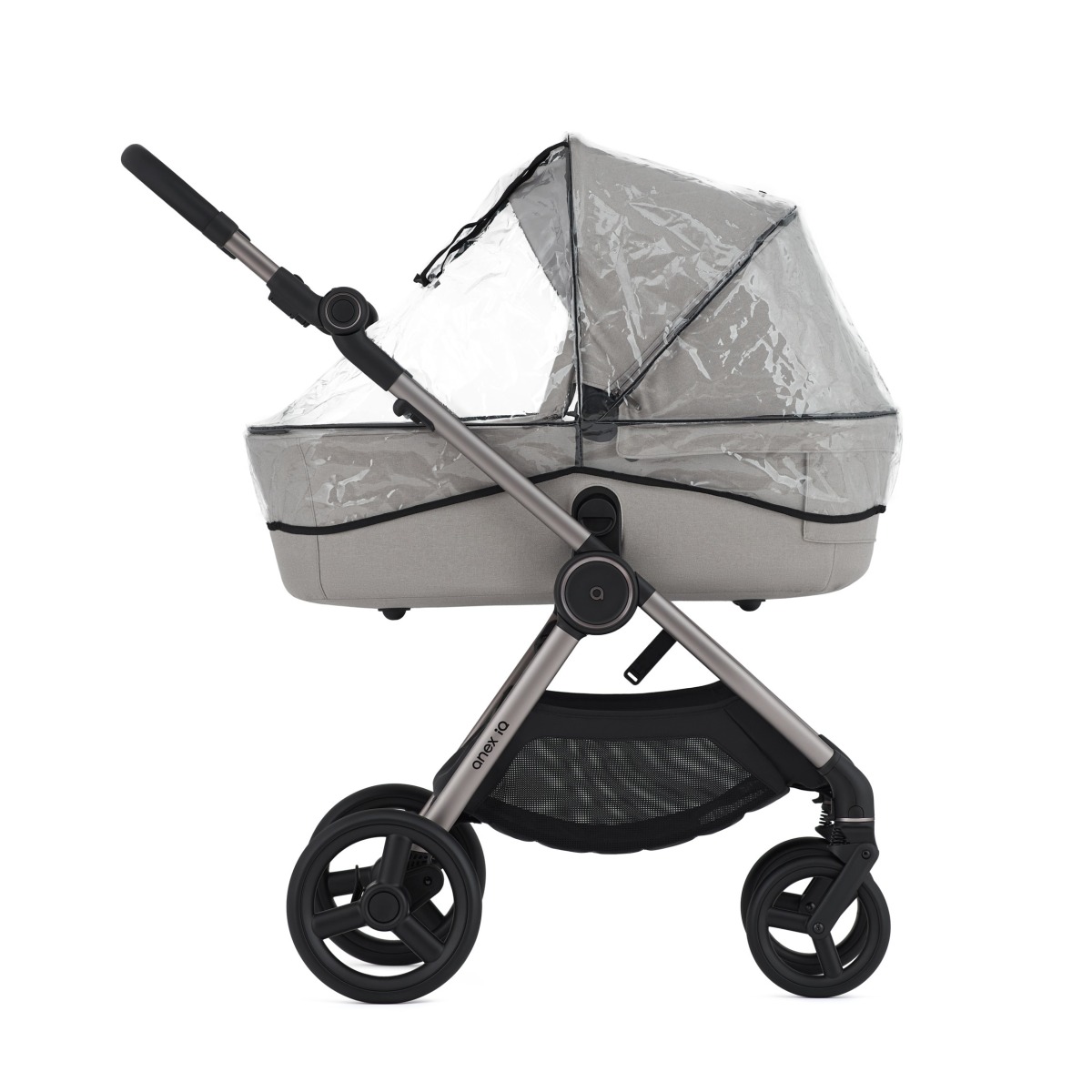 Коляска 2в1 Anex IQ Premium 2025, Silvé серый - фото 6