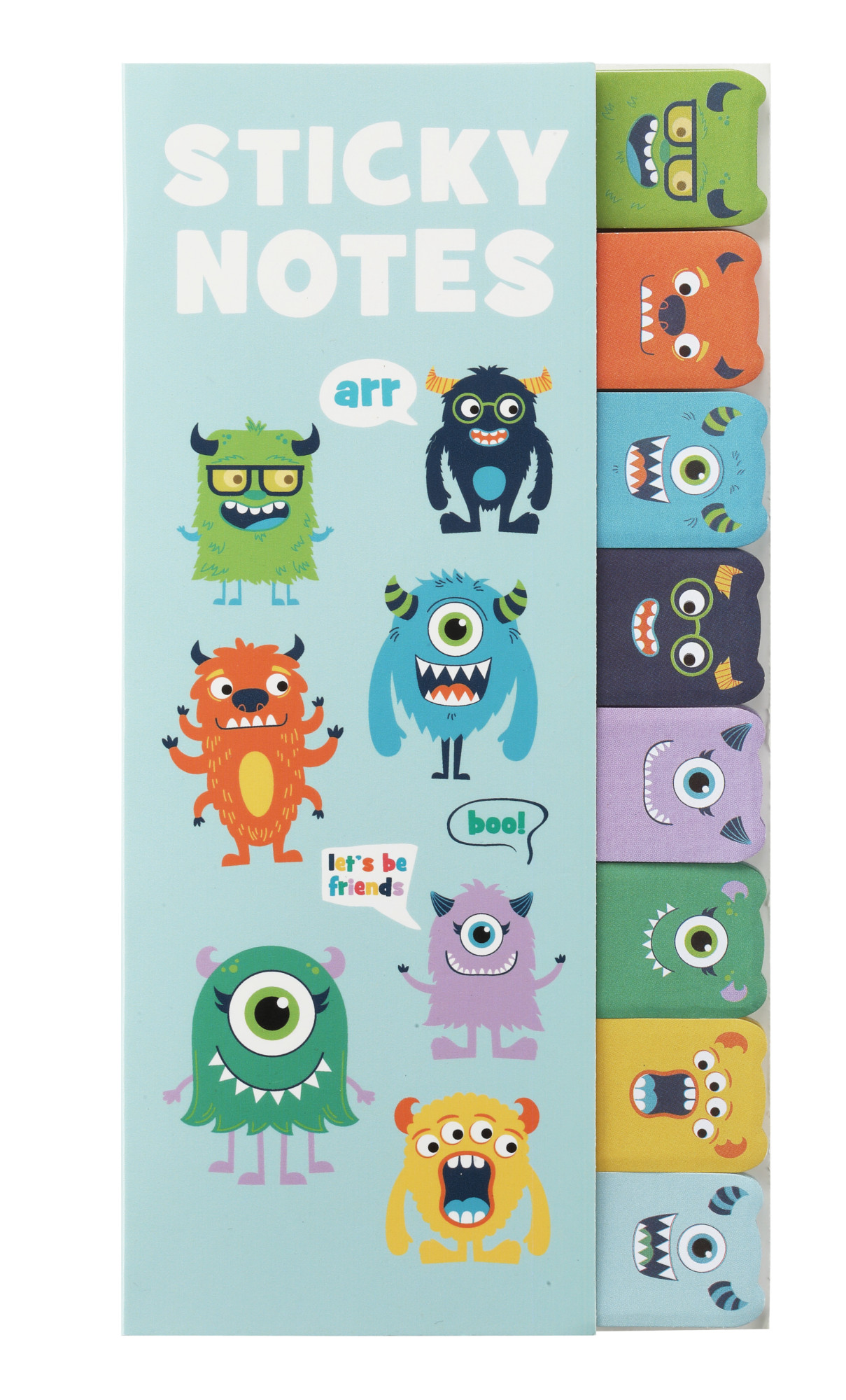 Стикеры Johnshen Monsters MF992747 - фото 1