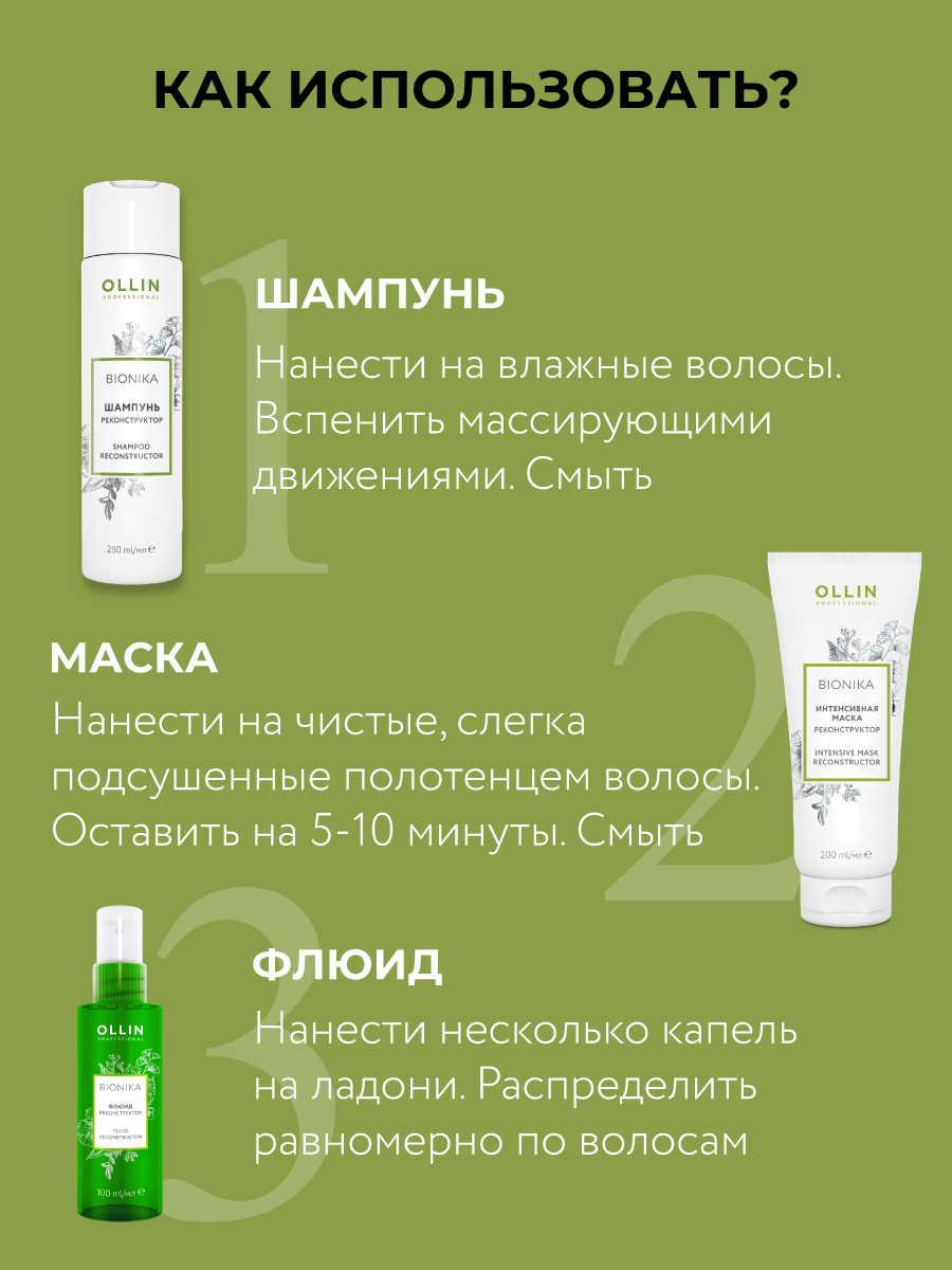 Набор средств Ollin - фото 3