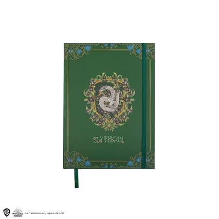 Блокнот Harry Potter Мир Слизерина и ручка 80 лист.