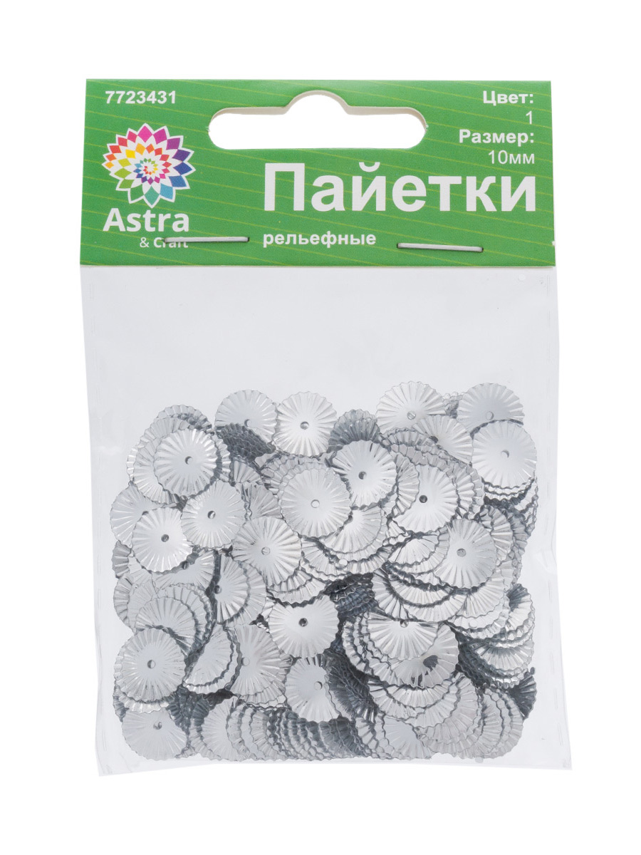 Набор для творчества Astra Craft бисер Пайетки - фото 7