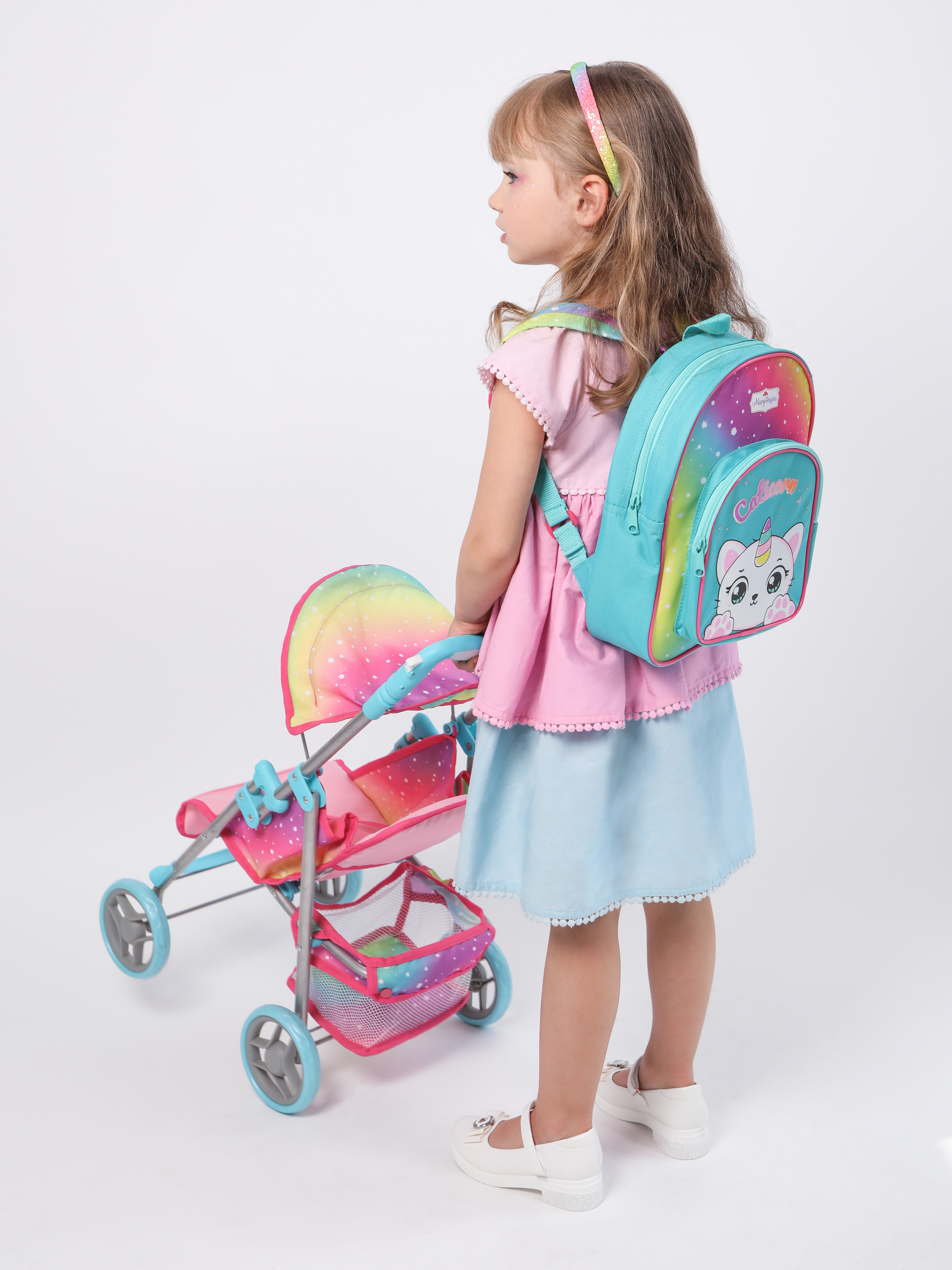 Рюкзак дошкольный Mary Poppins с регулируемыми ручками - фото 5