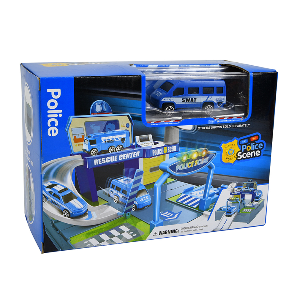 Парковка FANJIA TOYS Станция полиции HJFJ634 - фото 8