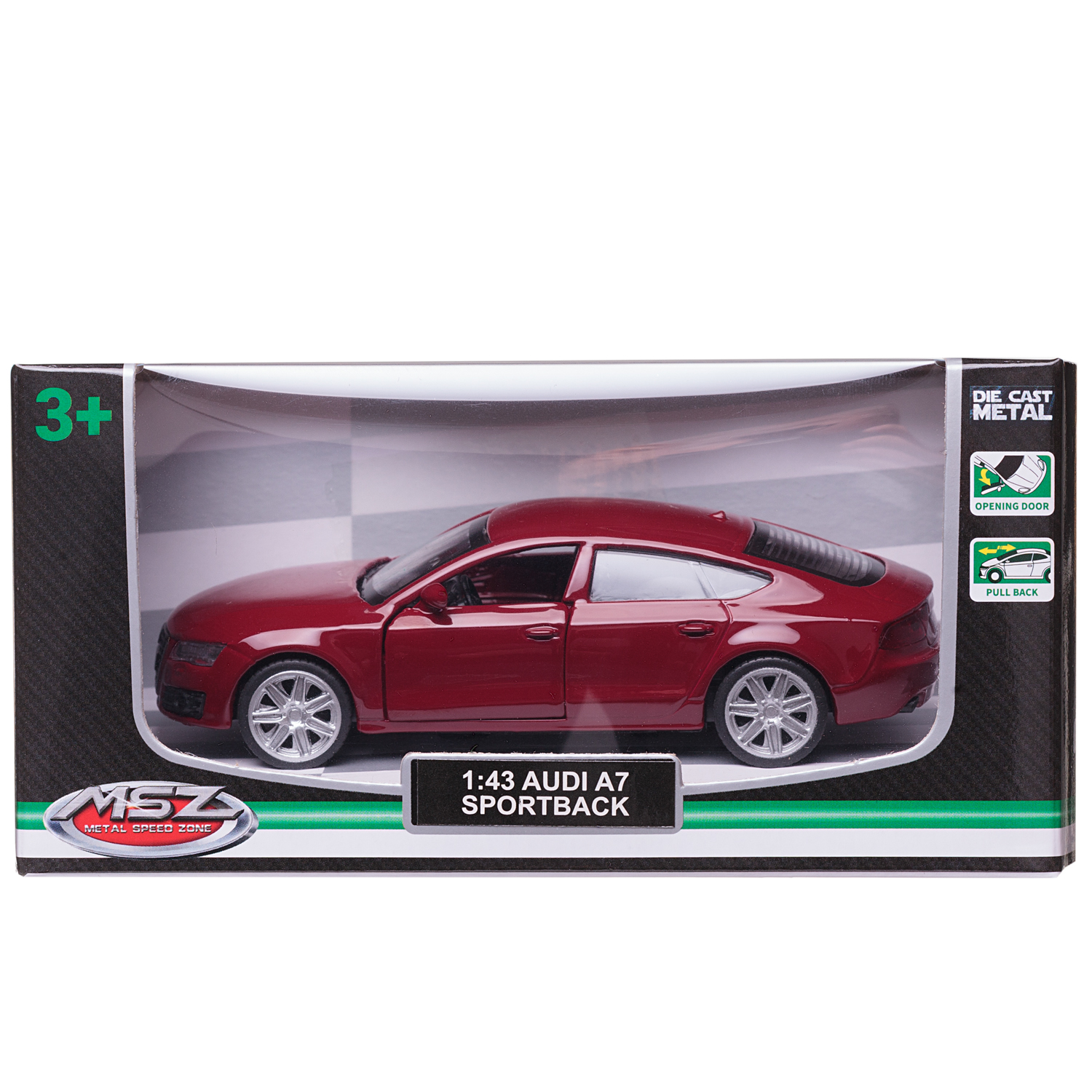 Автомобиль Abtoys Audi MSZ 1:43 WE-15947R - фото 2