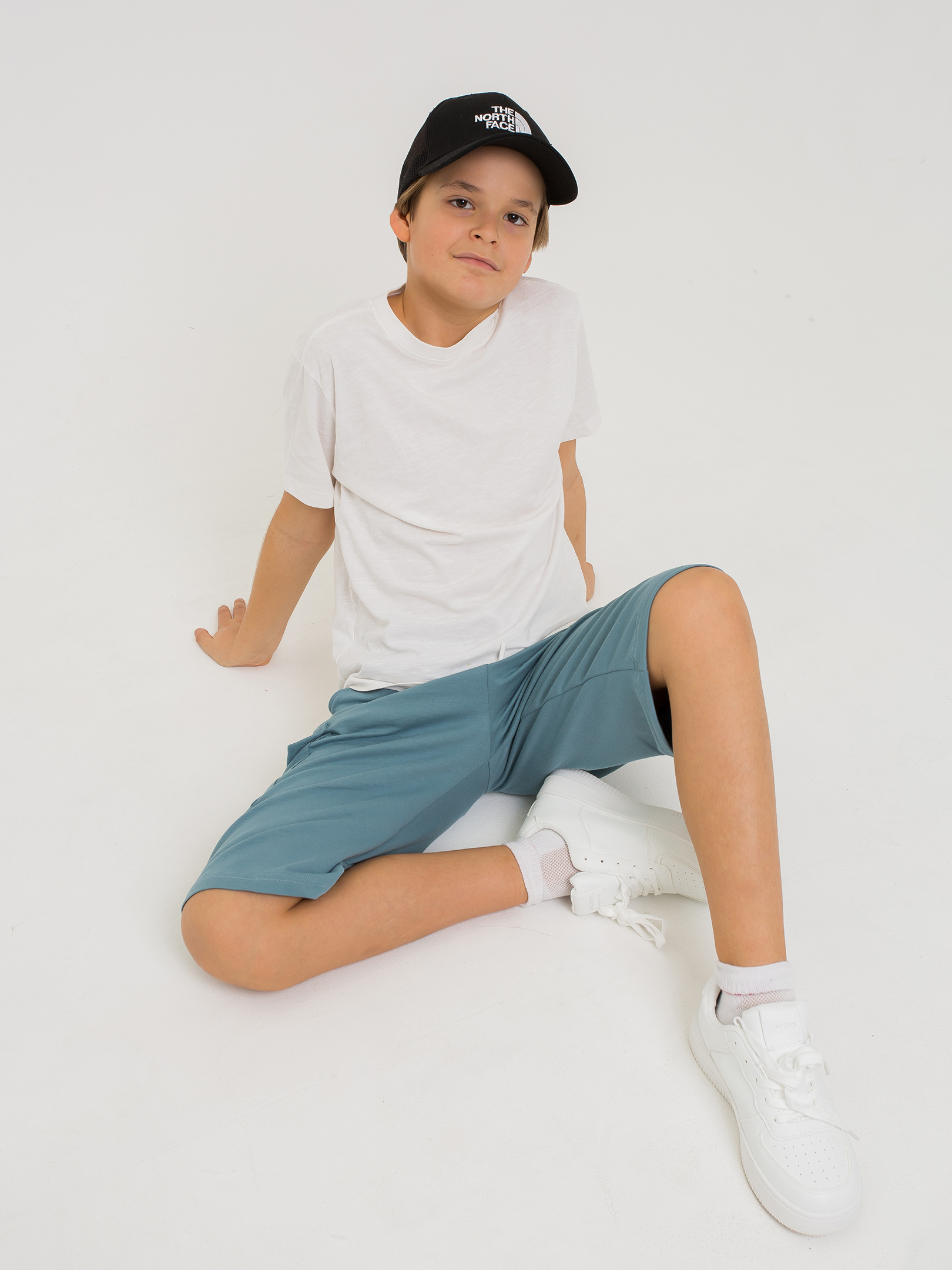 Бриджи Marishachildrenstyle БМ-137-серый - фото 11