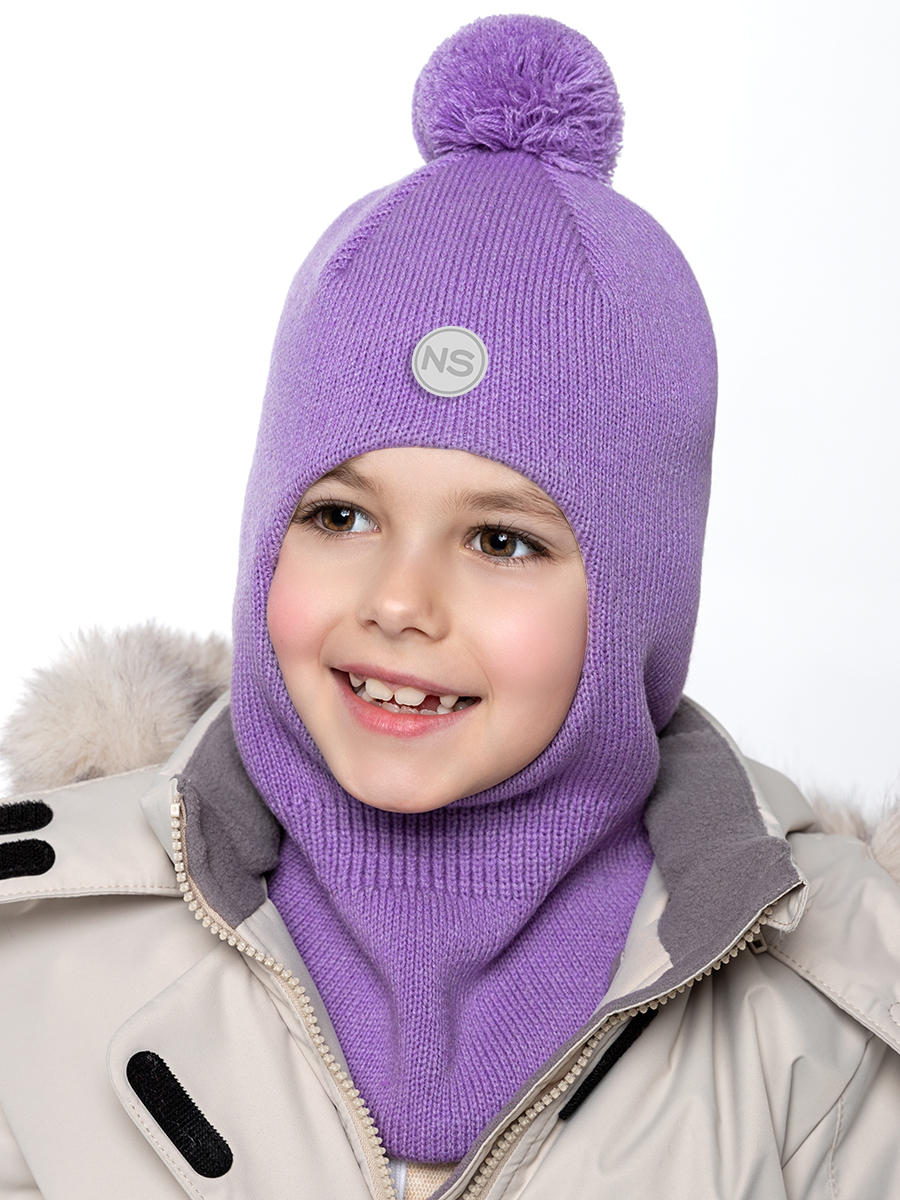 Шапка NIKASTYLE 10з15224 фиалка - фото 1