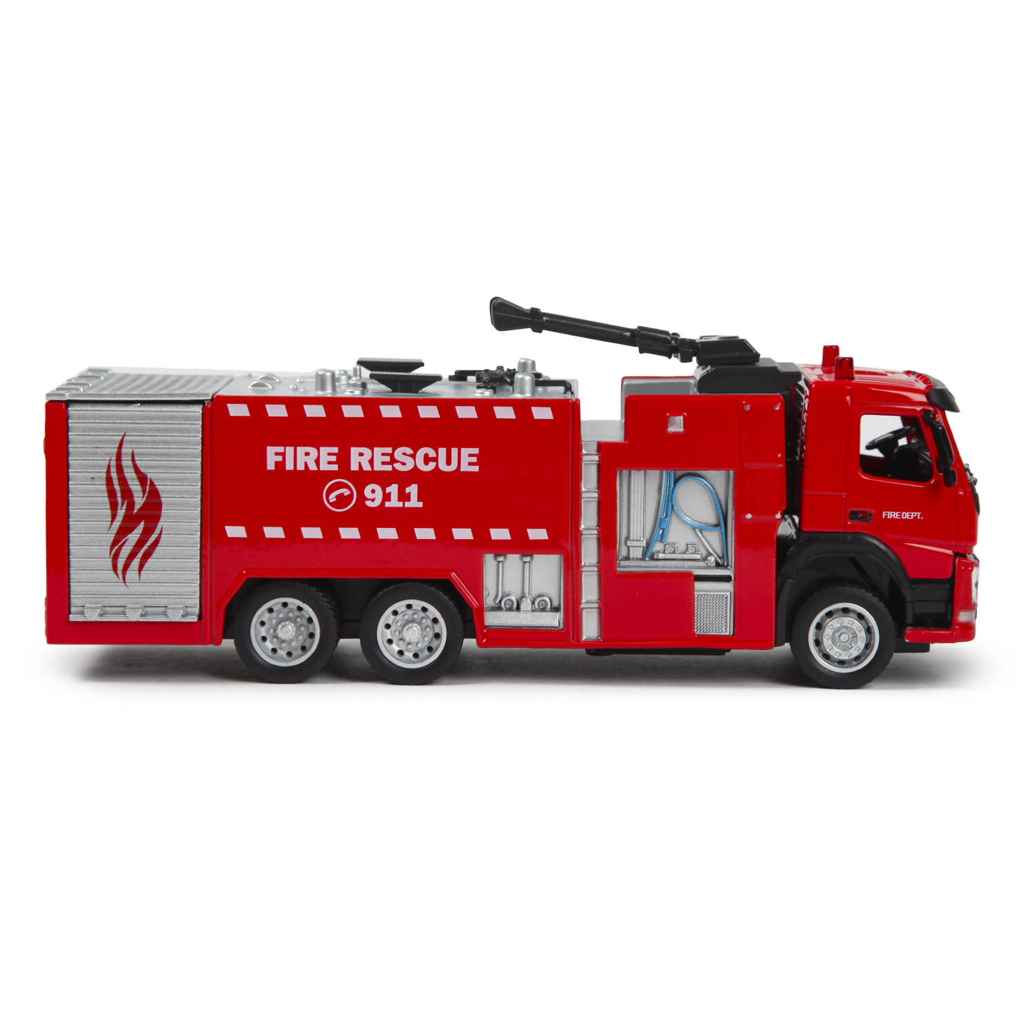 Пожарная машина MSZ Volvo 1:50 68380 - фото 6