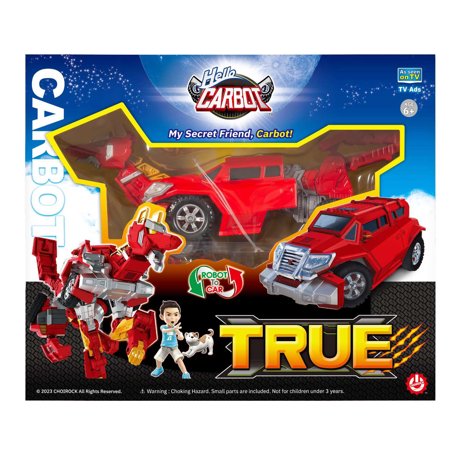 Игровой набор Hello Carbot True Трансформер - фото 1