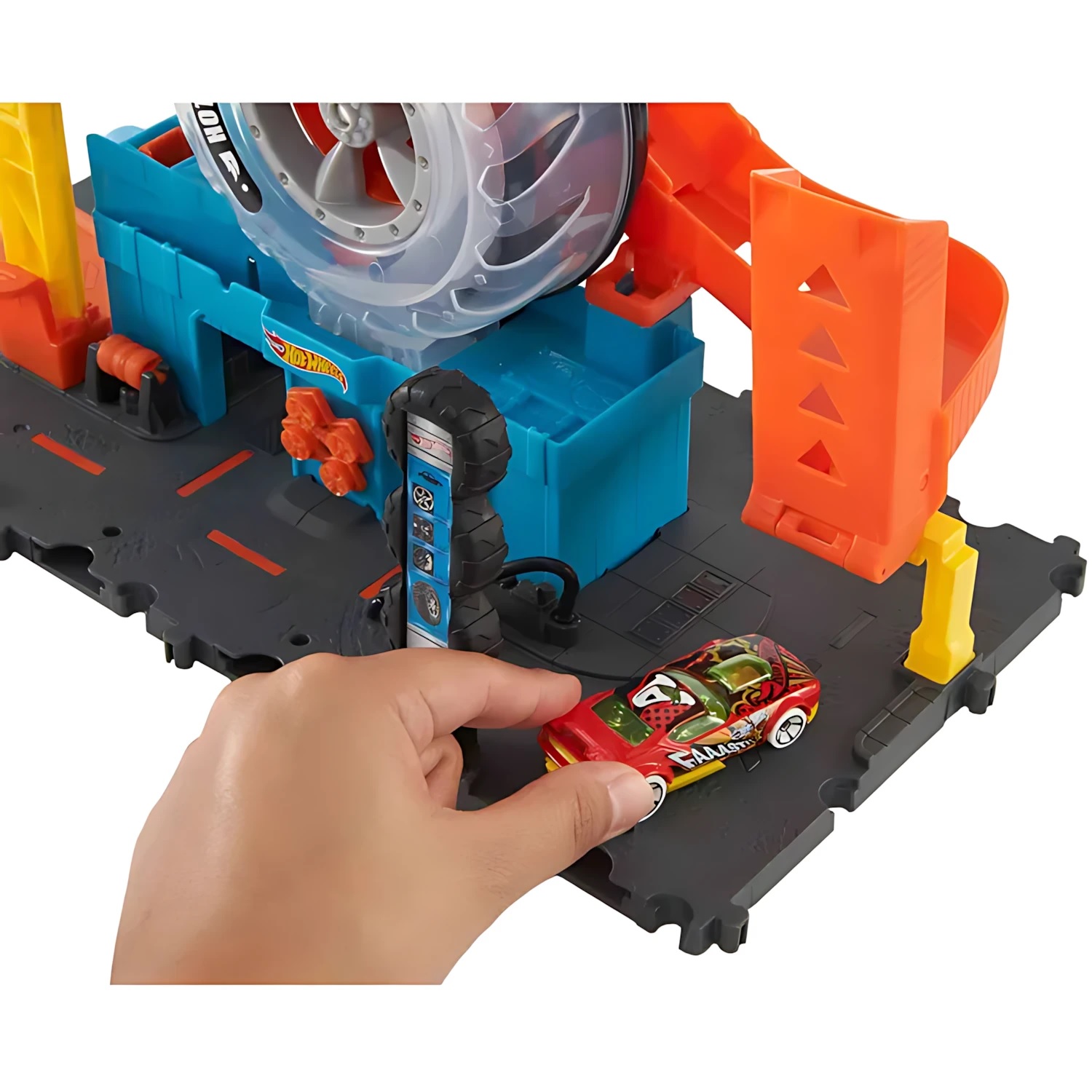 Парковка Hot Wheels Шиномонтажная мастерская HDP02 - фото 6