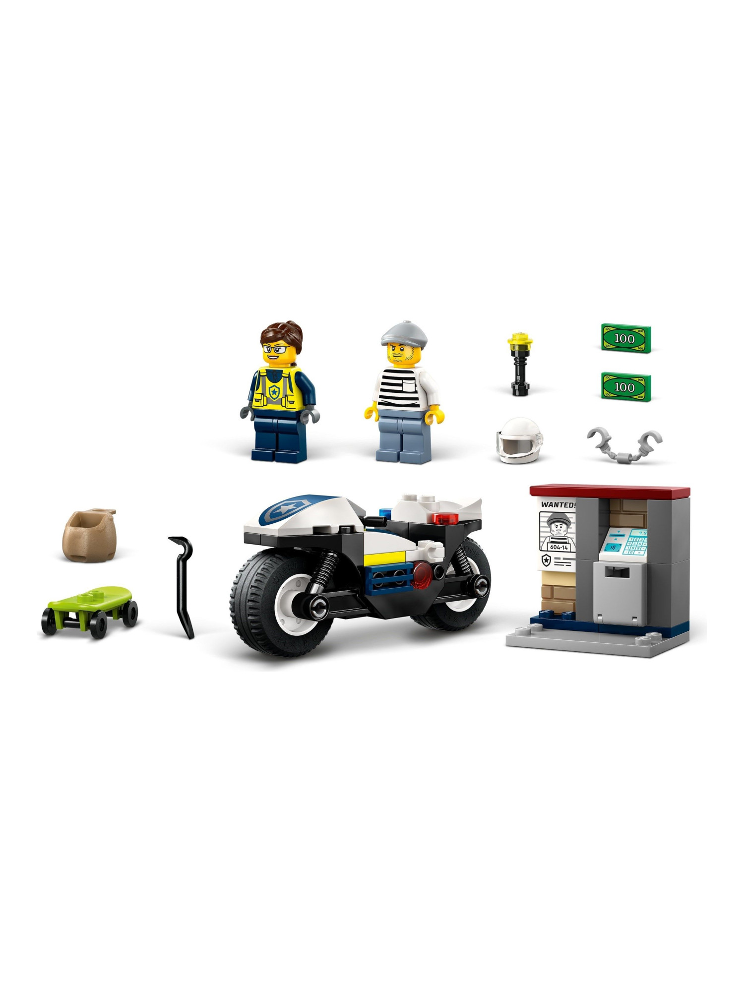 Конструктор LEGO City Полицейская погоня 65 дет. - фото 6