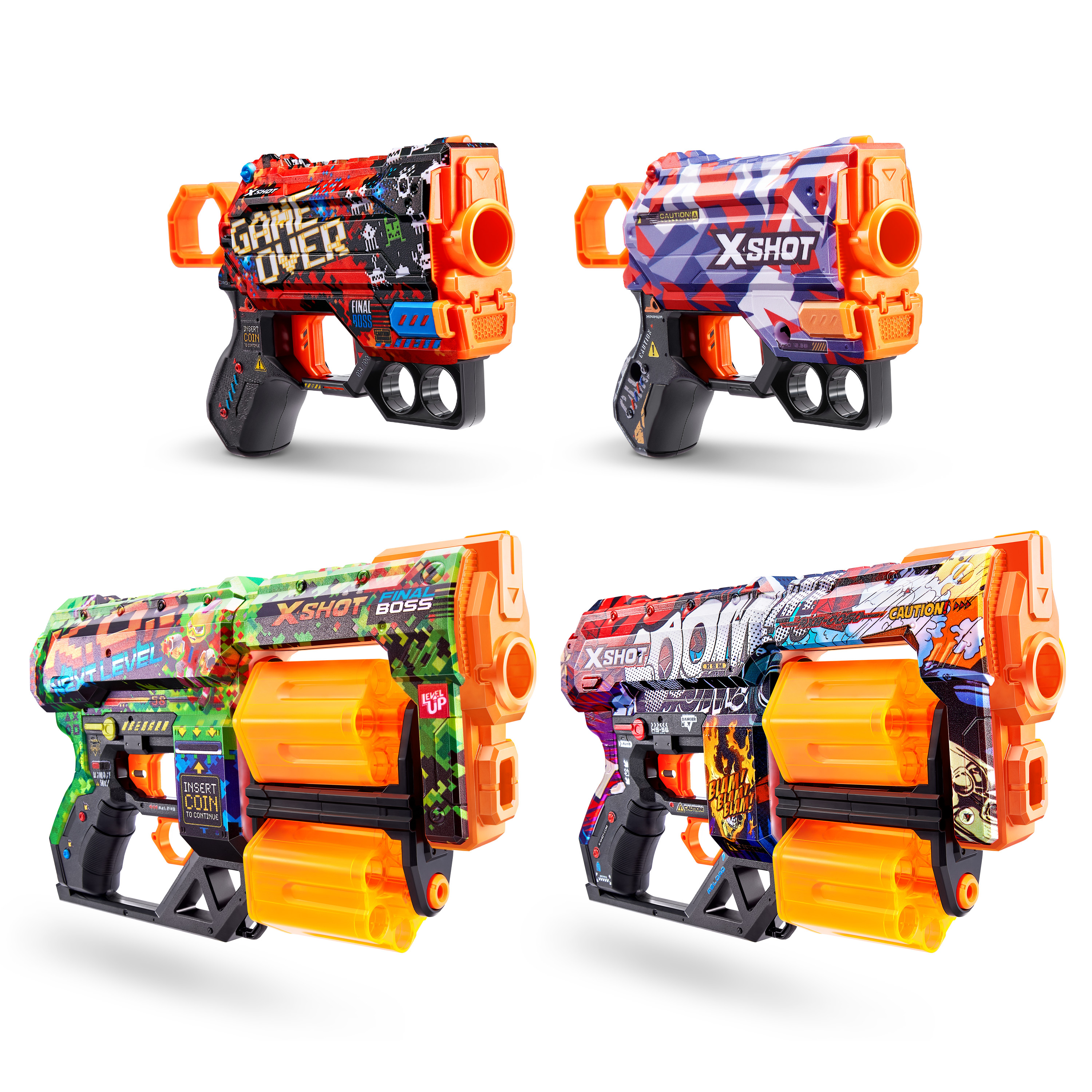 Бластер Zuru XSHOT  Skins - фото 12