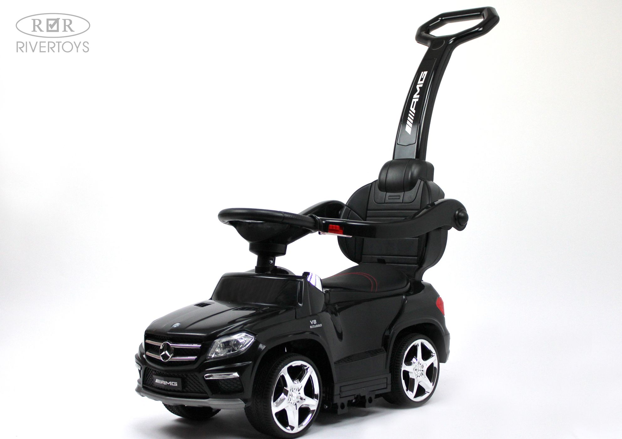 Электромобиль RIVERTOYS Mercedes A888AA-H-BLACK - фото 38