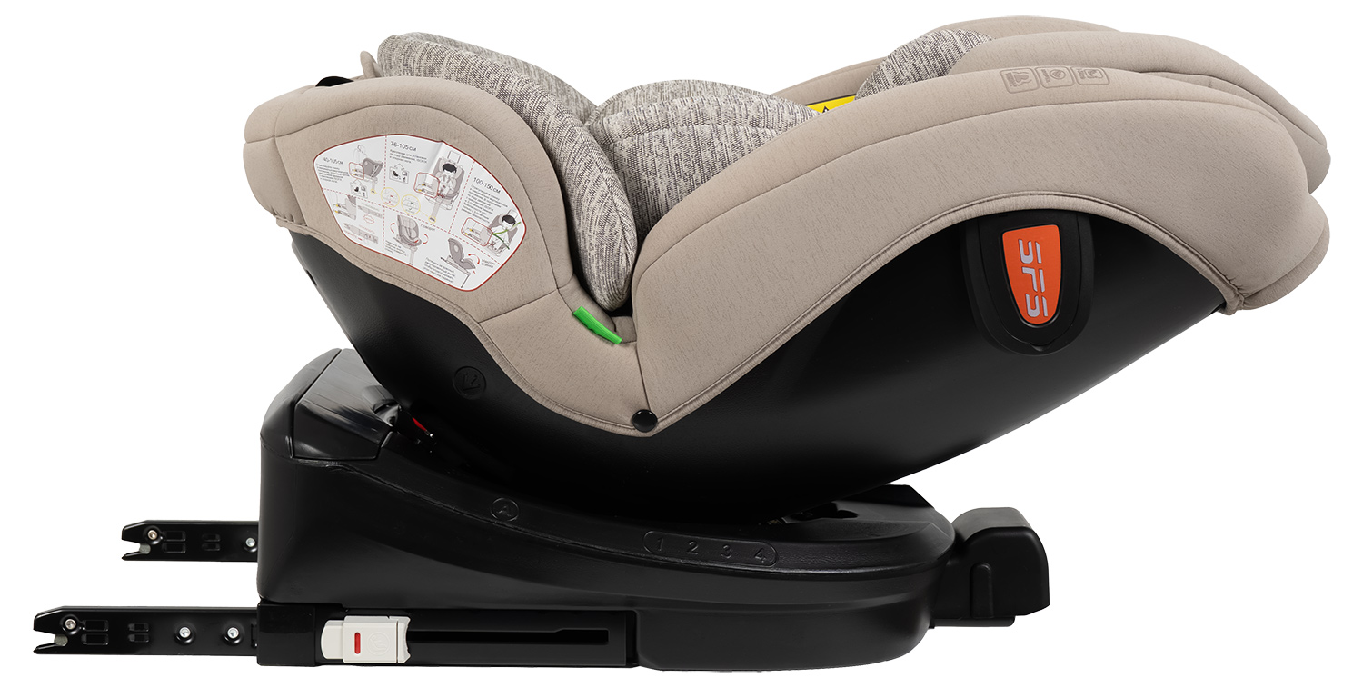 Автокресло Costa YB108A Isofix 0+/1/2/3 (0-36 кг) бежевый - фото 12