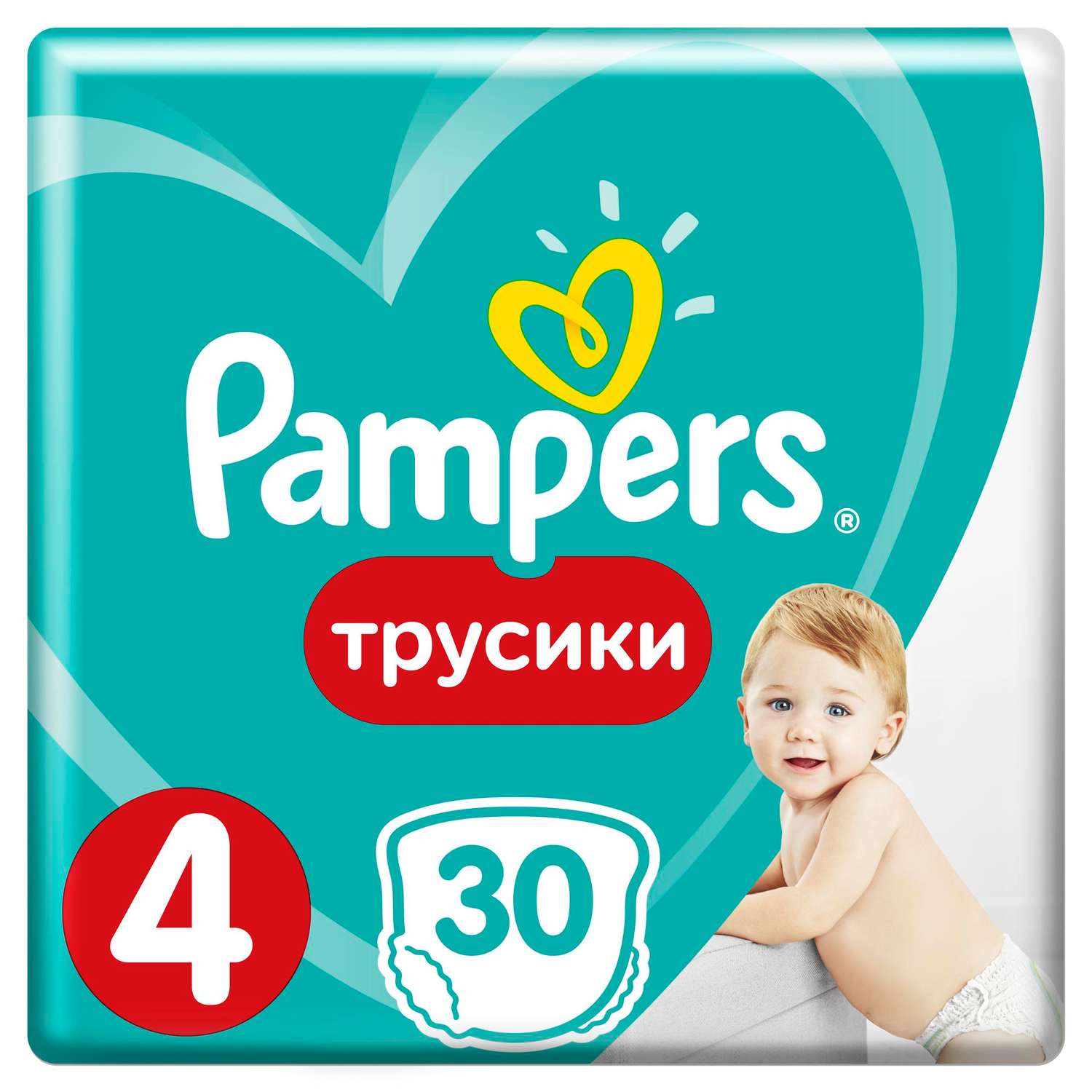 Трусики Pampers Pants 4 (9-15 кг) 30 шт. - фото 1