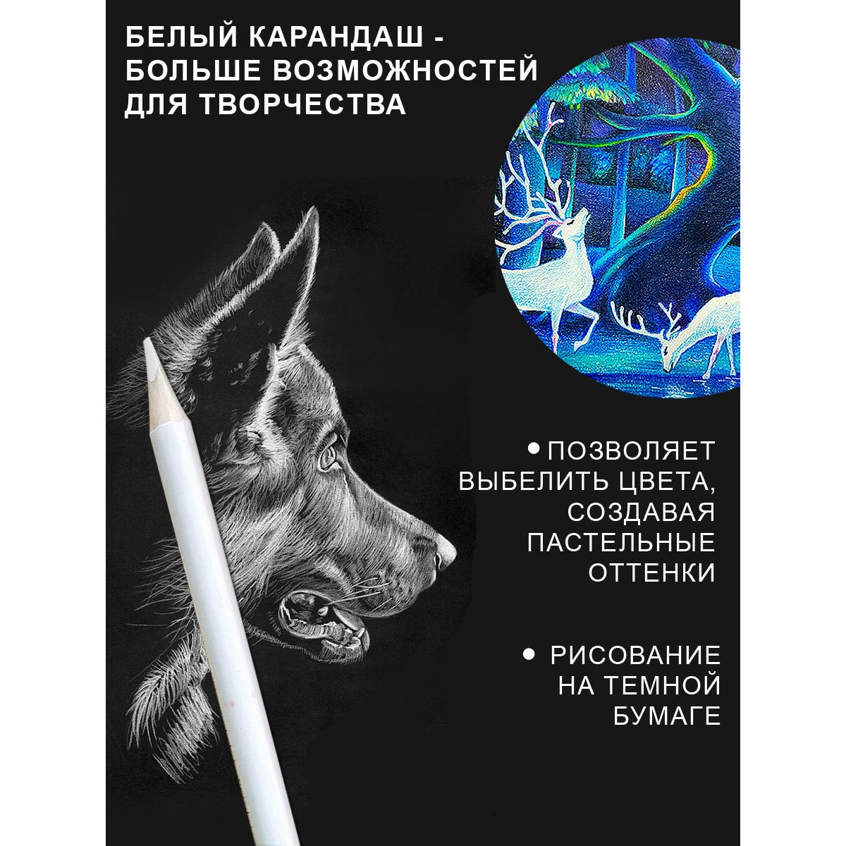 Карандаши цветные ACMELIAE 24 шт. - фото 13