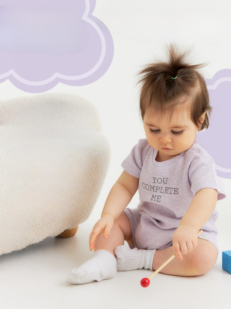 Изображение товара Песочник Крошка Я Melange 68 для малышей комфортный и стильный