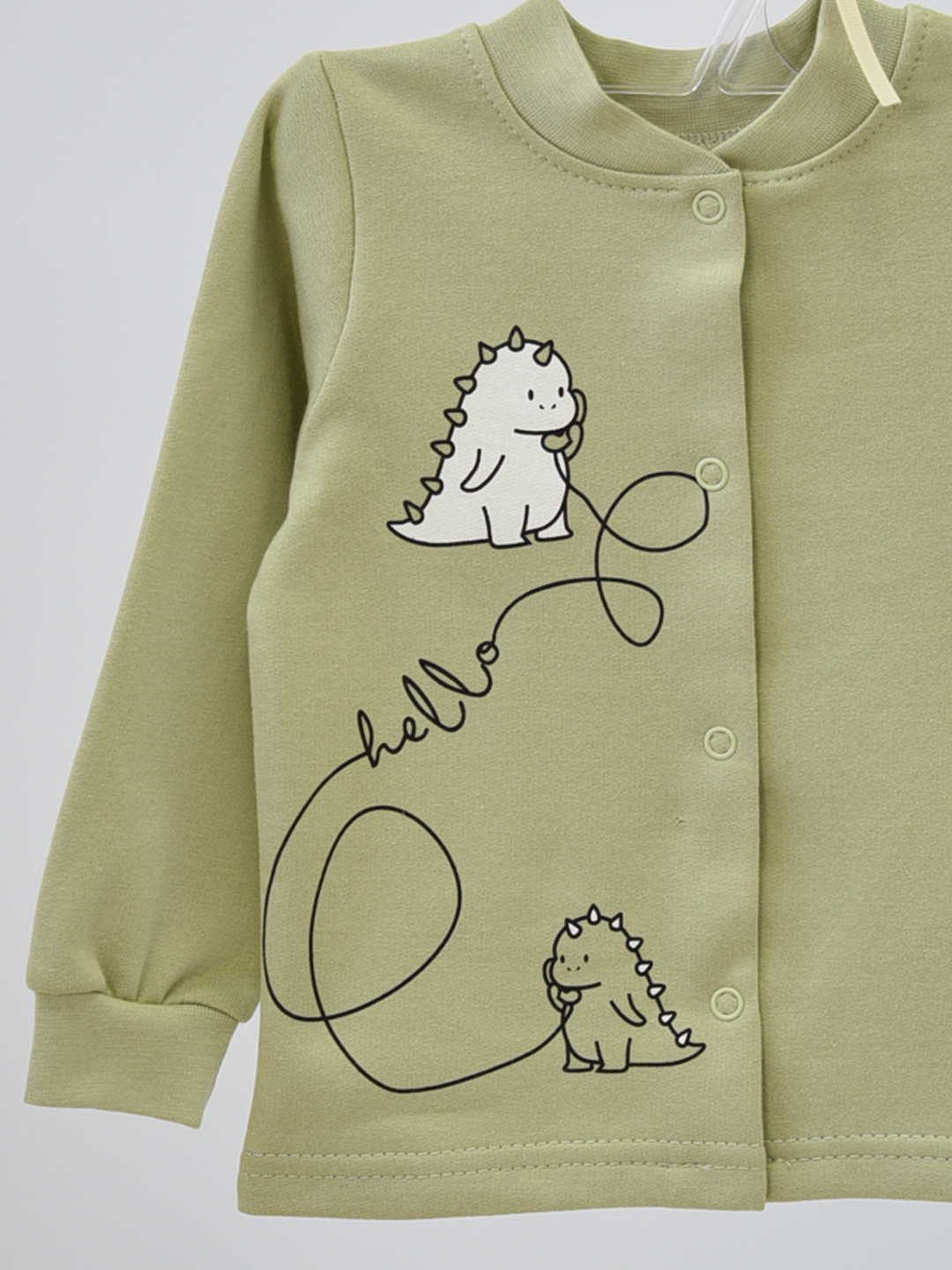 Кофточка и штанишки Совенок Дона АД1-10201-50/27-Св.Хаки - фото 2