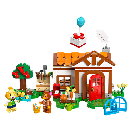 Конструктор LEGO Animal Crossing Isabelles House Visit блочный