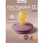 Пустышка Miyoumi анатомическая от 6 мес. 1 шт.