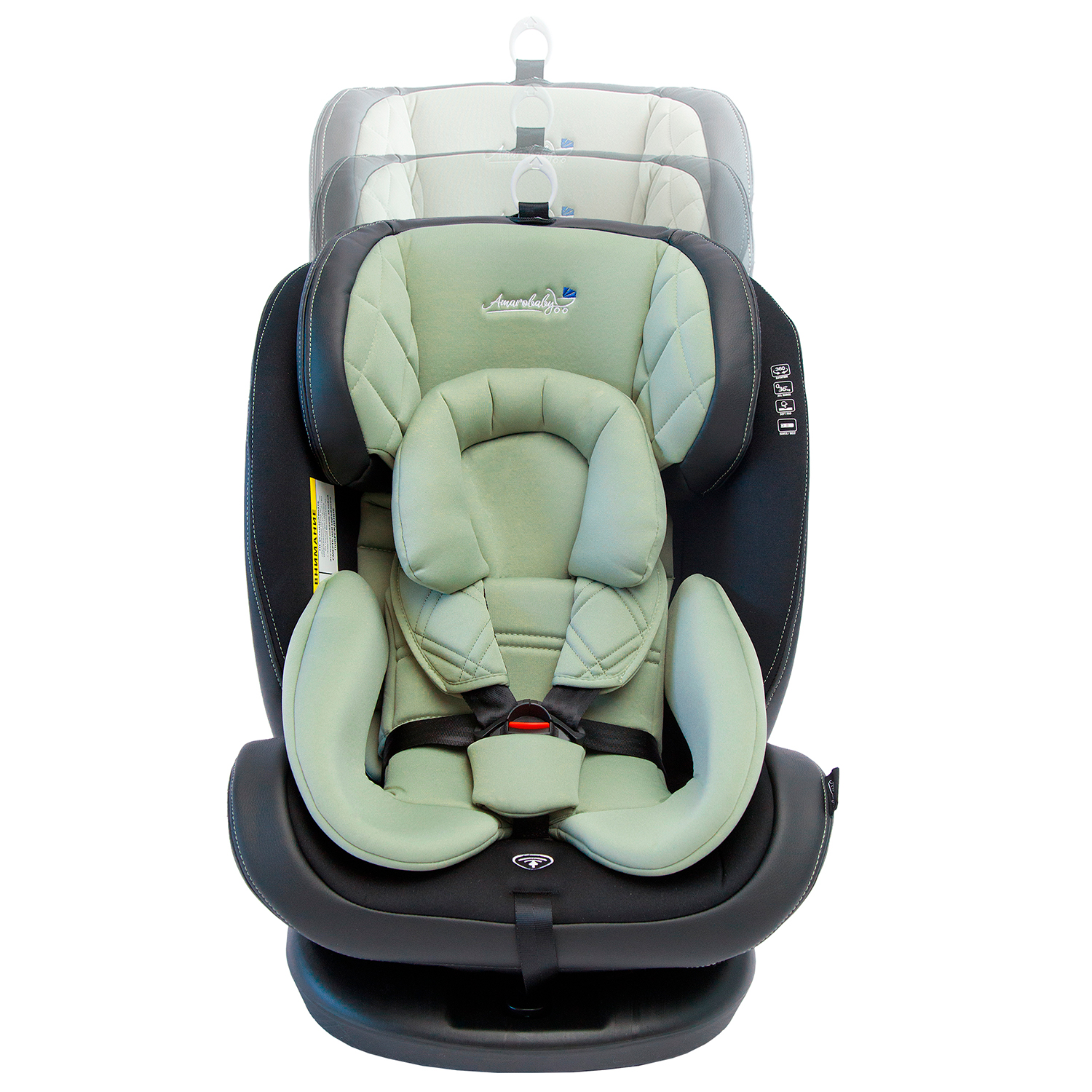 Автокресло Amarobaby Isofix 0+/1/2/3 (0-36 кг) - фото 7