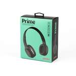Беспроводные наушники Perfeo полноразмерные с микрофоном PRIME черные MP3 плеер