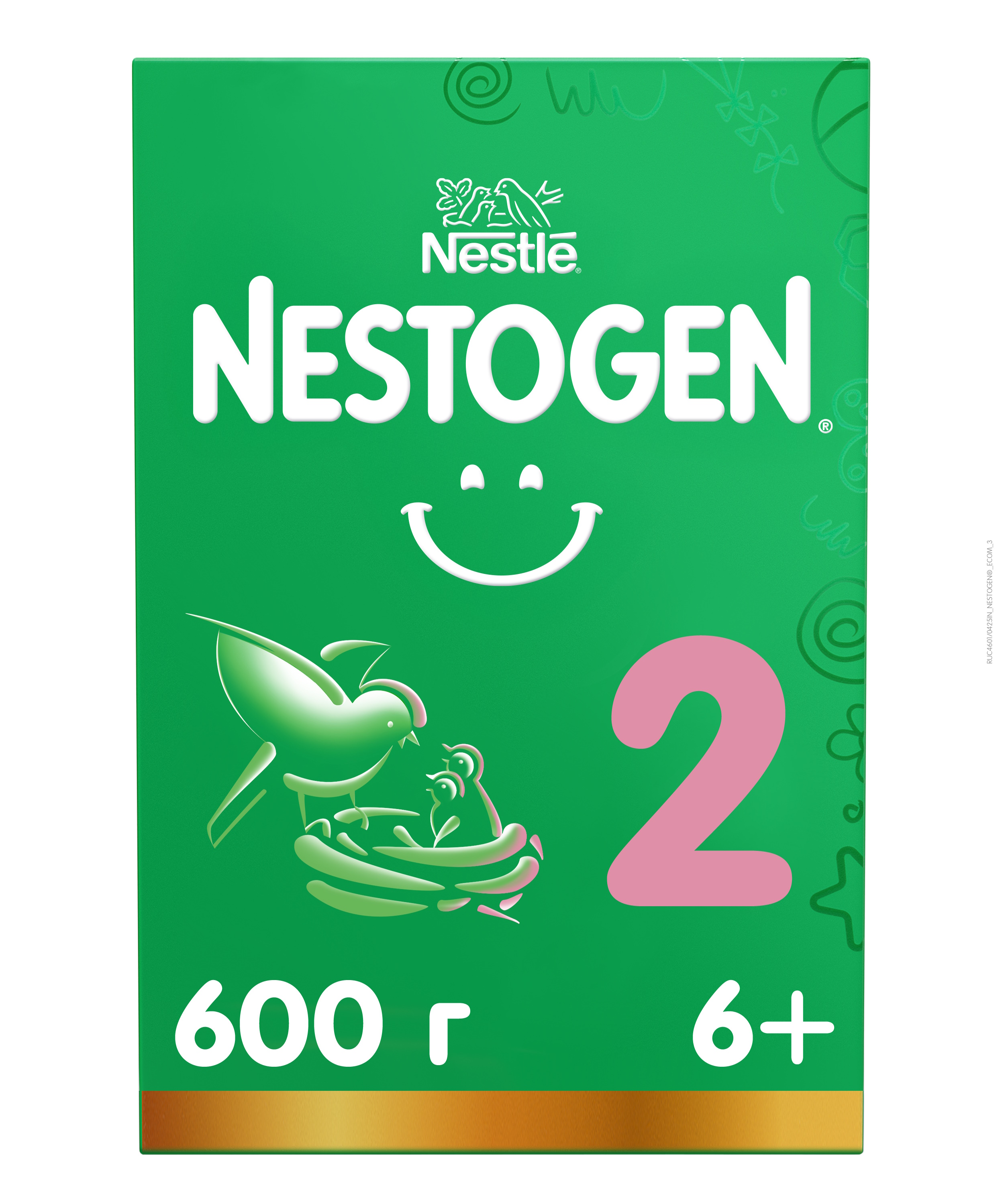 Смесь молочная Nestogen 2 600г с 6месяцев - фото 1