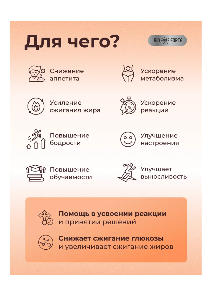 Витамины BioForte Кофеин с витамином В12 - фото 4