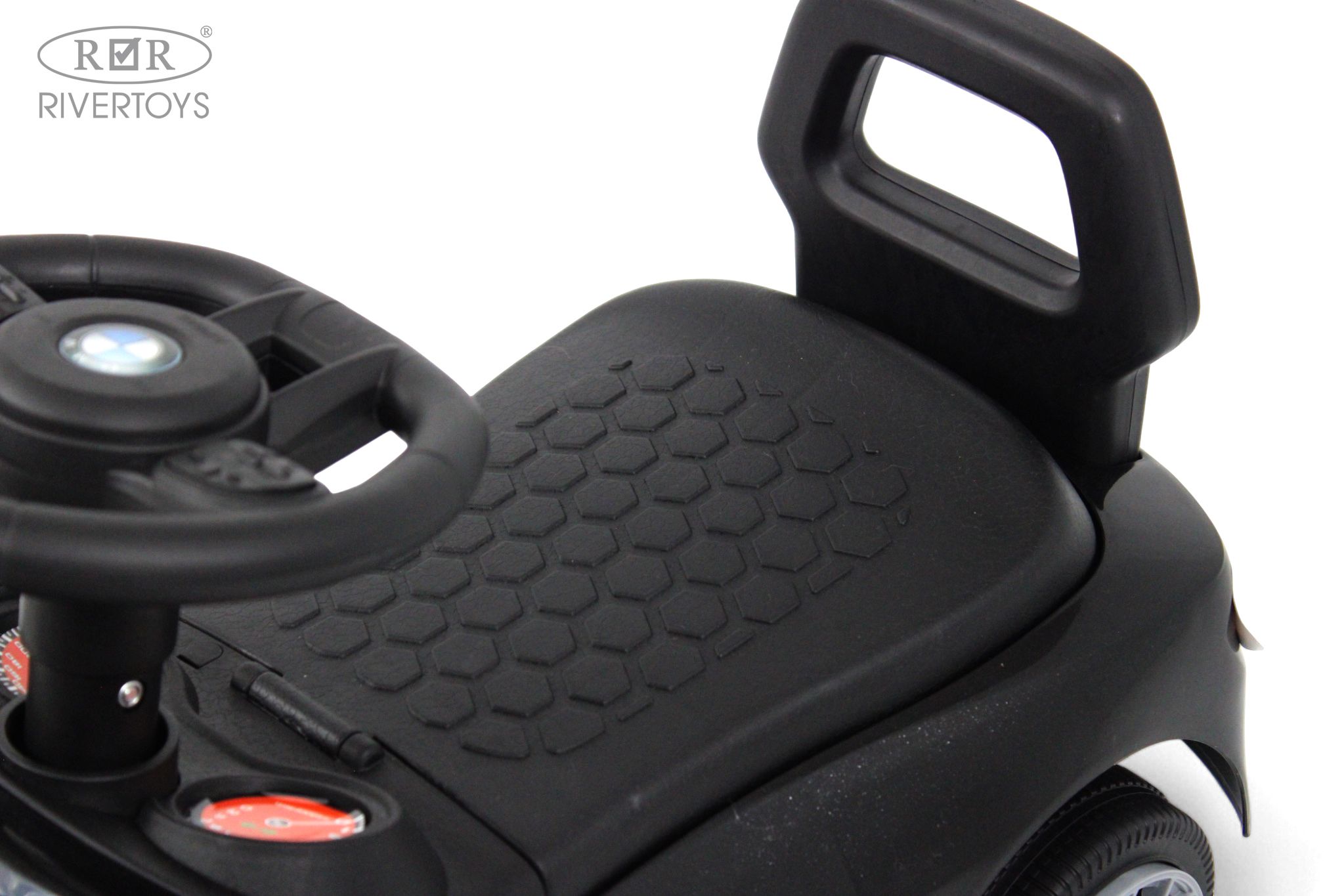 Каталка RIVERTOYS Z004ZZ-B-BLACK черный - фото 4