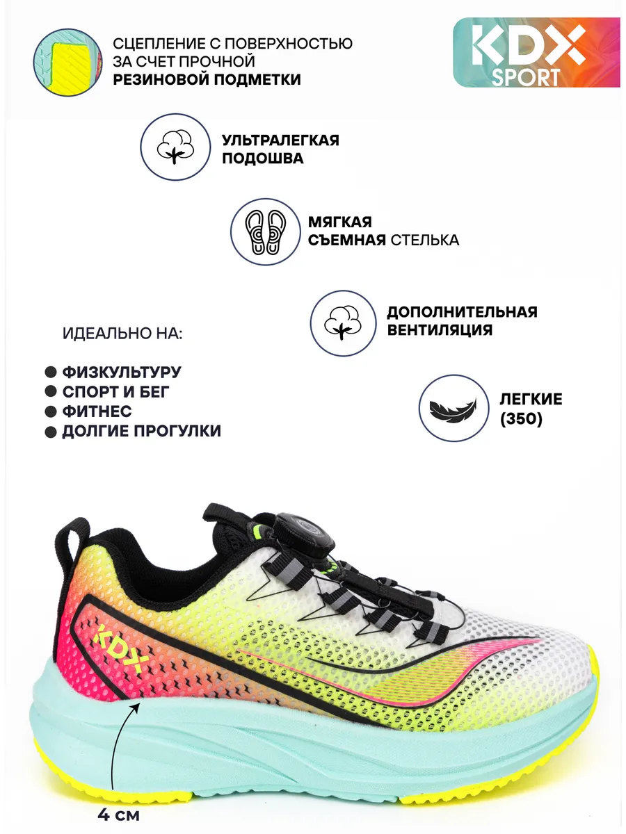 Кроссовки KDX EVR-03 menthol - фото 3